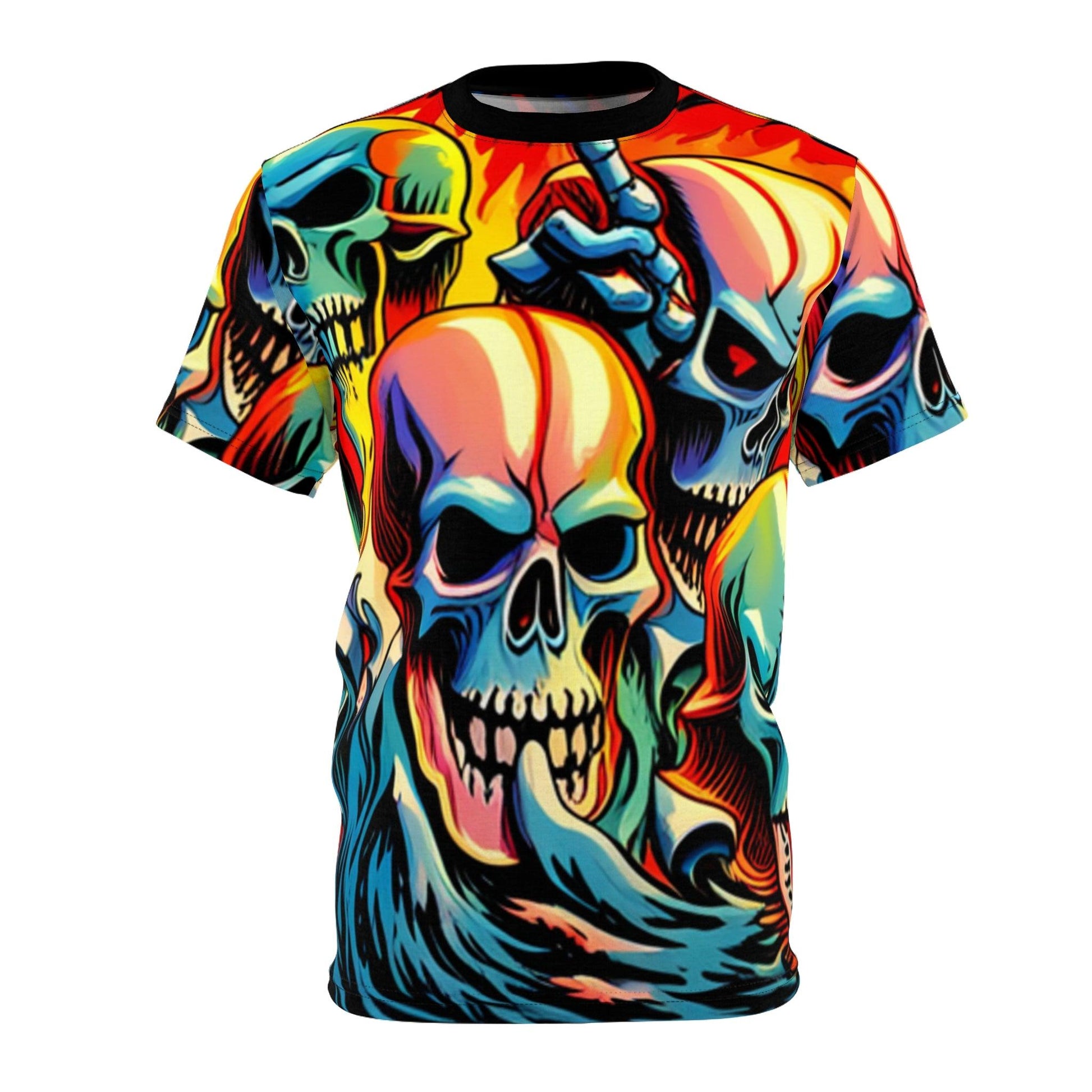 Skull Wave Unisex Tee - Lizard Vigilante