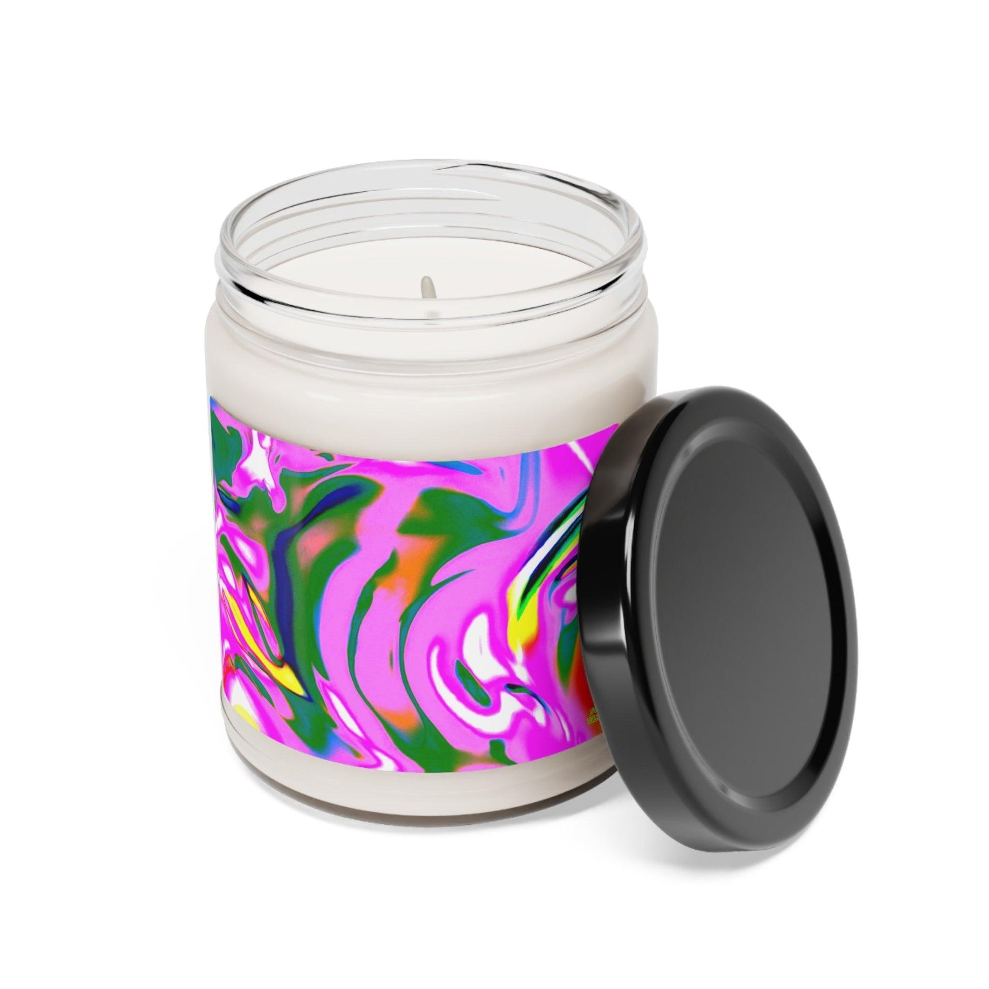 Artist’s Palette Scented Soy Candle, 9oz, five different aromatic scents - Lizard Vigilante