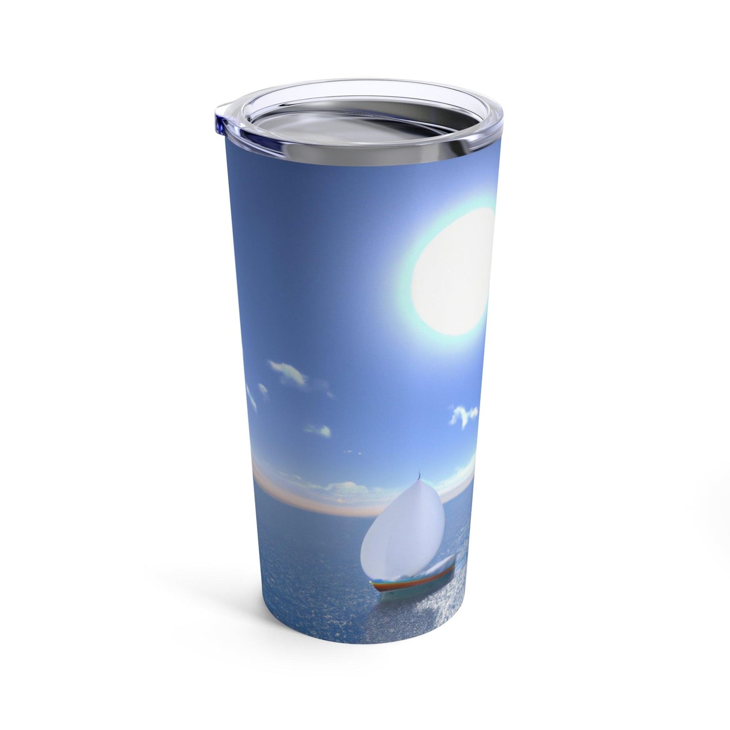 Sailboat Tumbler 20oz - Lizard Vigilante