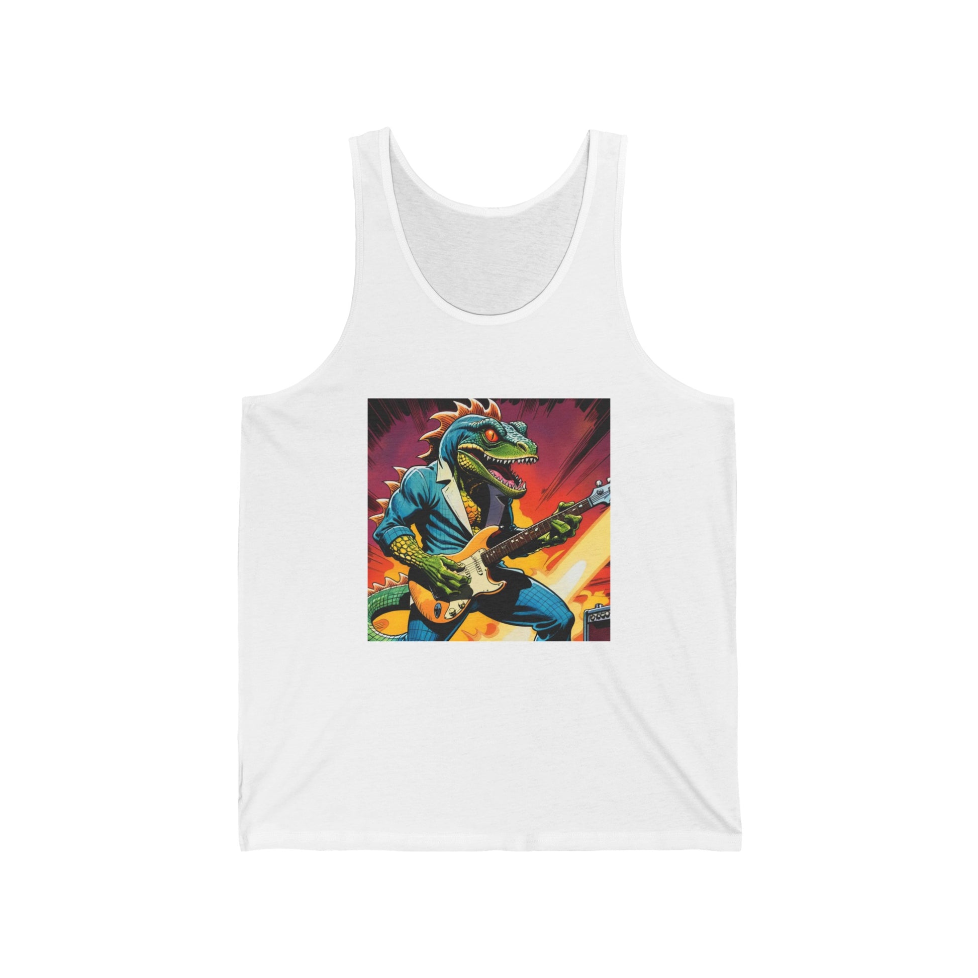 Lizard X. Vigilante Unisex Jersey Tank - Lizard Vigilante