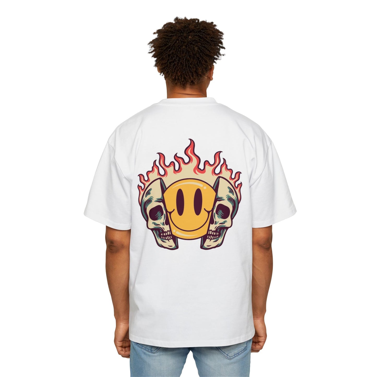 EA Men's Fire Emoji Oversized Tee