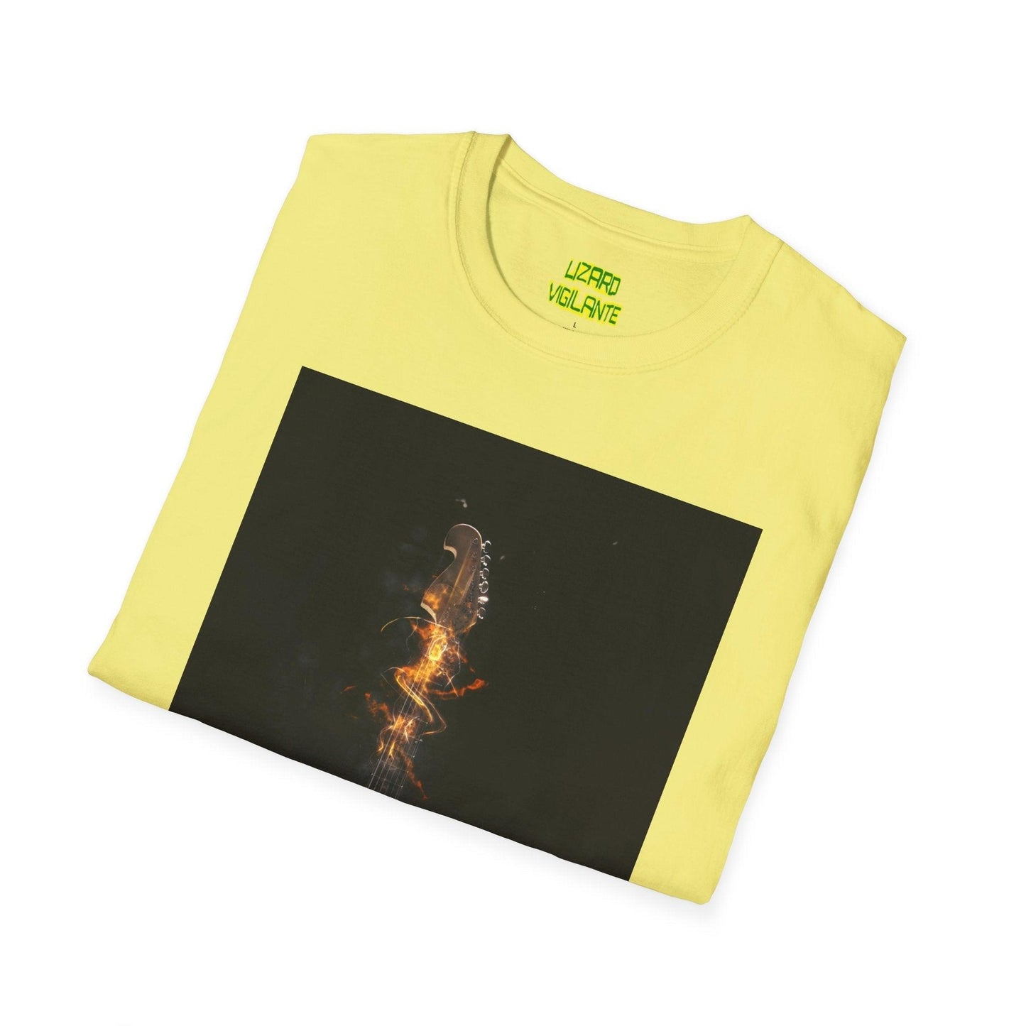 Neck Burn Unisex Softstyle T-Shirt - Lizard Vigilante