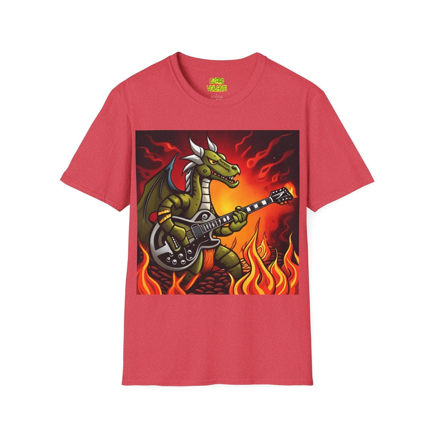 Draggin Solo Unisex Softstyle T-Shirt - Lizard Vigilante