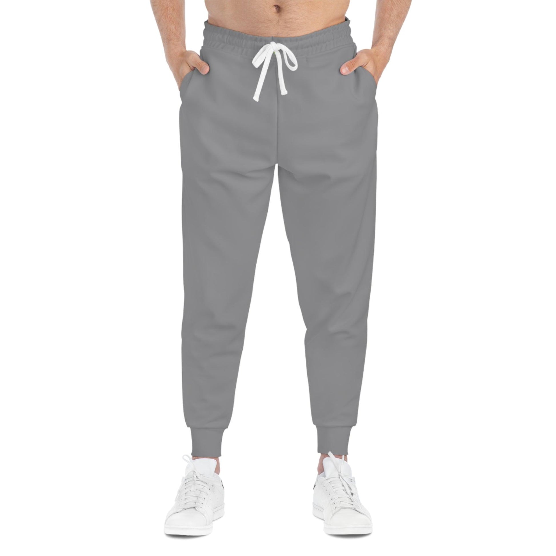 Comfortable Athletic Joggers - Gray - Lizard Vigilante