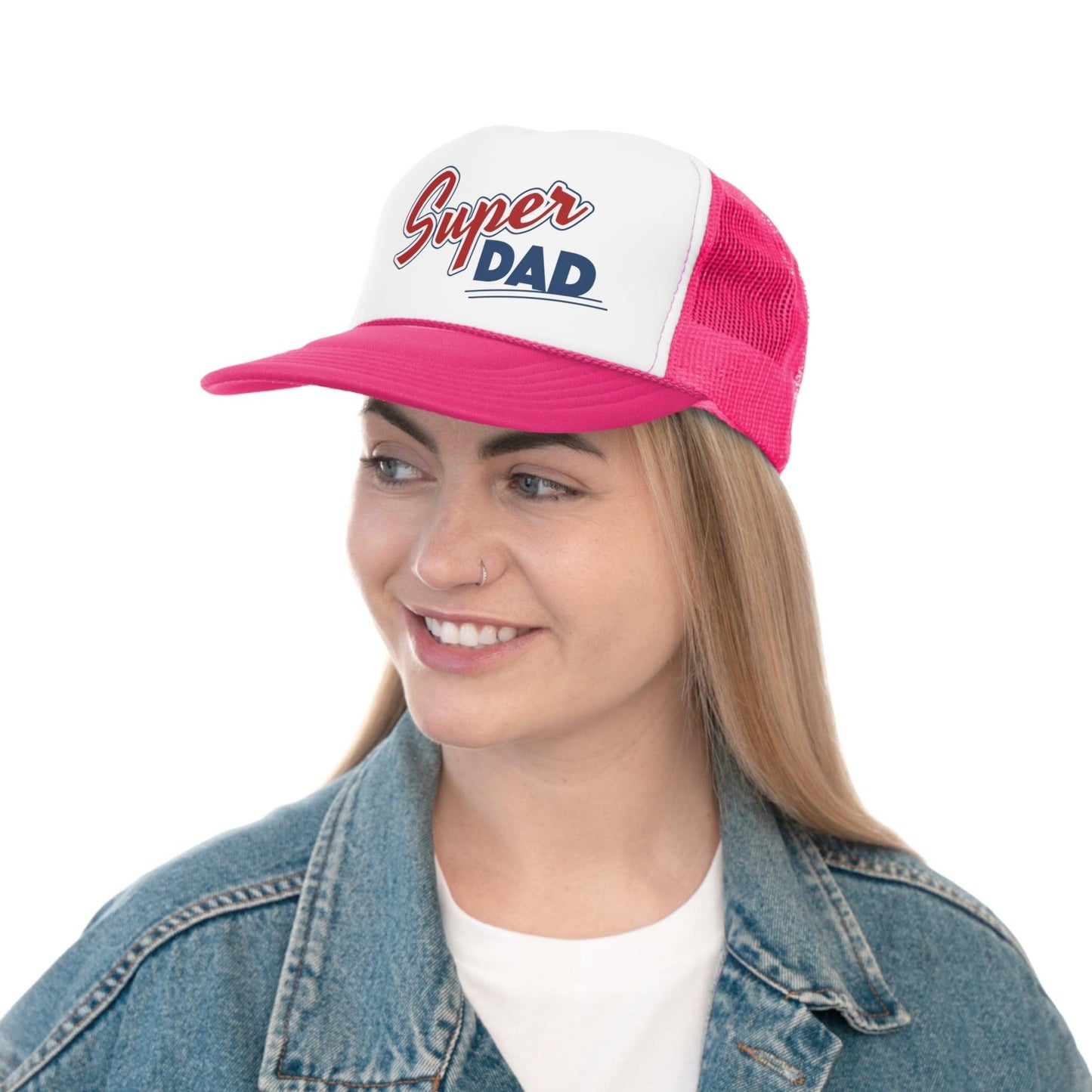 Super Dad Trucker Caps - Lizard Vigilante