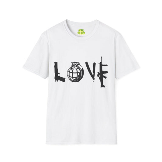 LOVE Weapons Unisex Softstyle T-Shirt - Lizard Vigilante