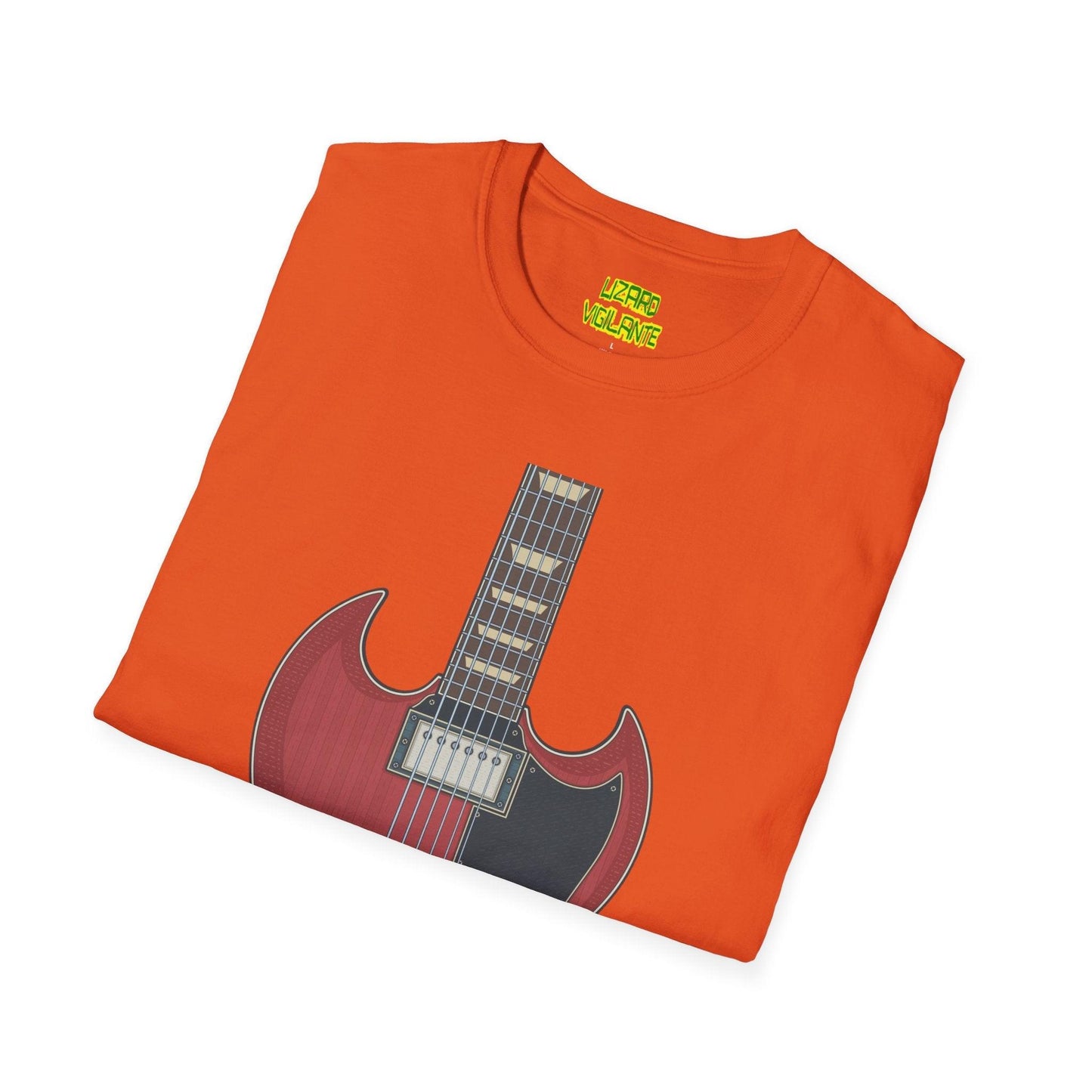 Iconic Red SG Unisex Softstyle T-Shirt - Lizard Vigilante