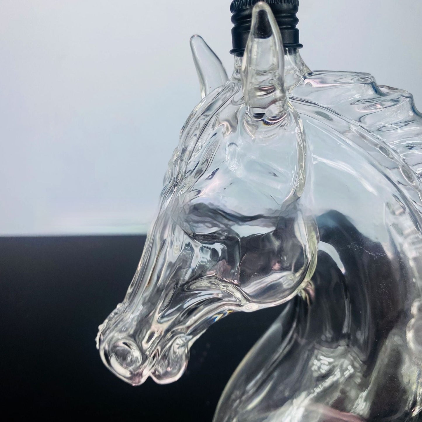 Horse Head Whiskey Bottle