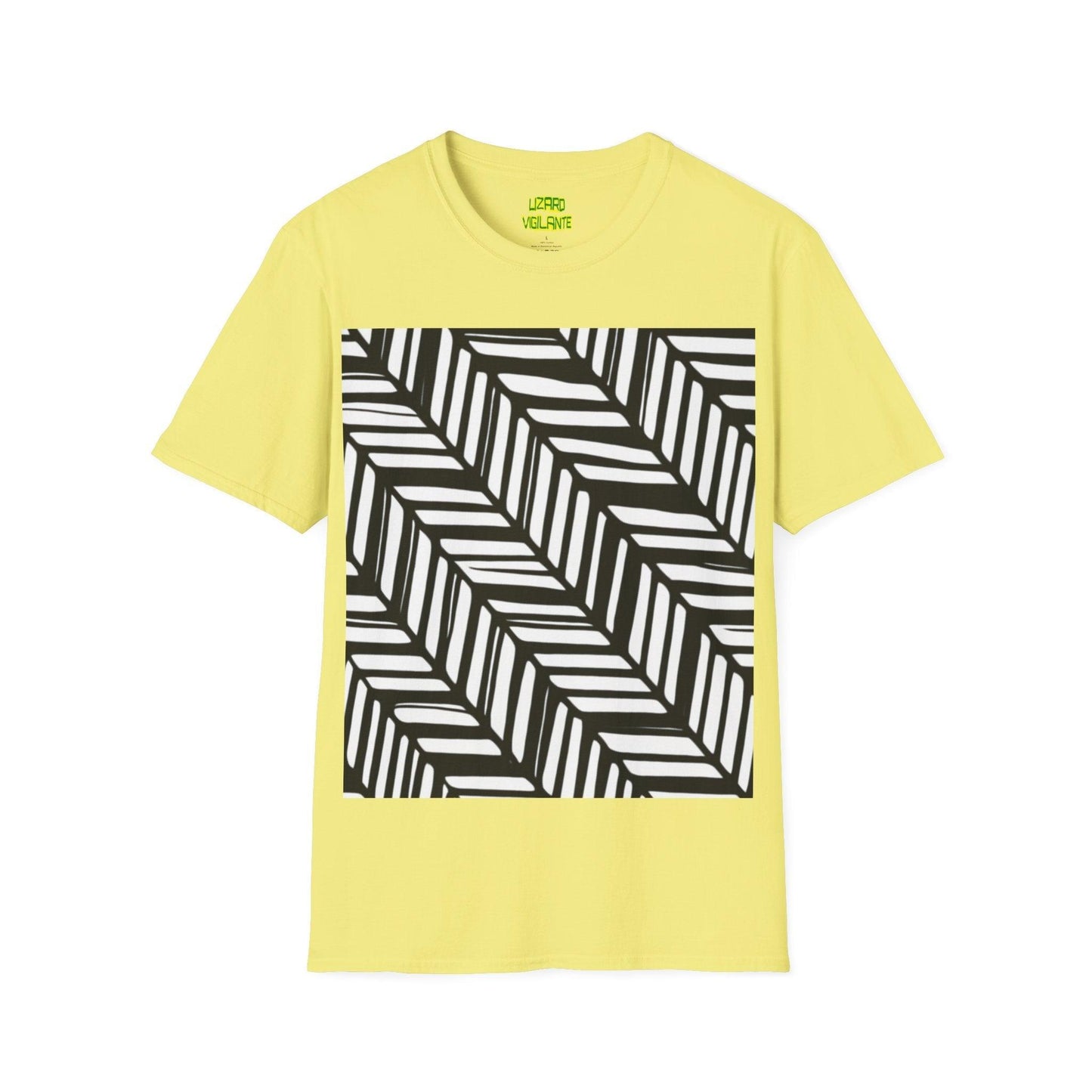 Liz Herringbone Unisex Softstyle T-Shirt - Lizard Vigilante