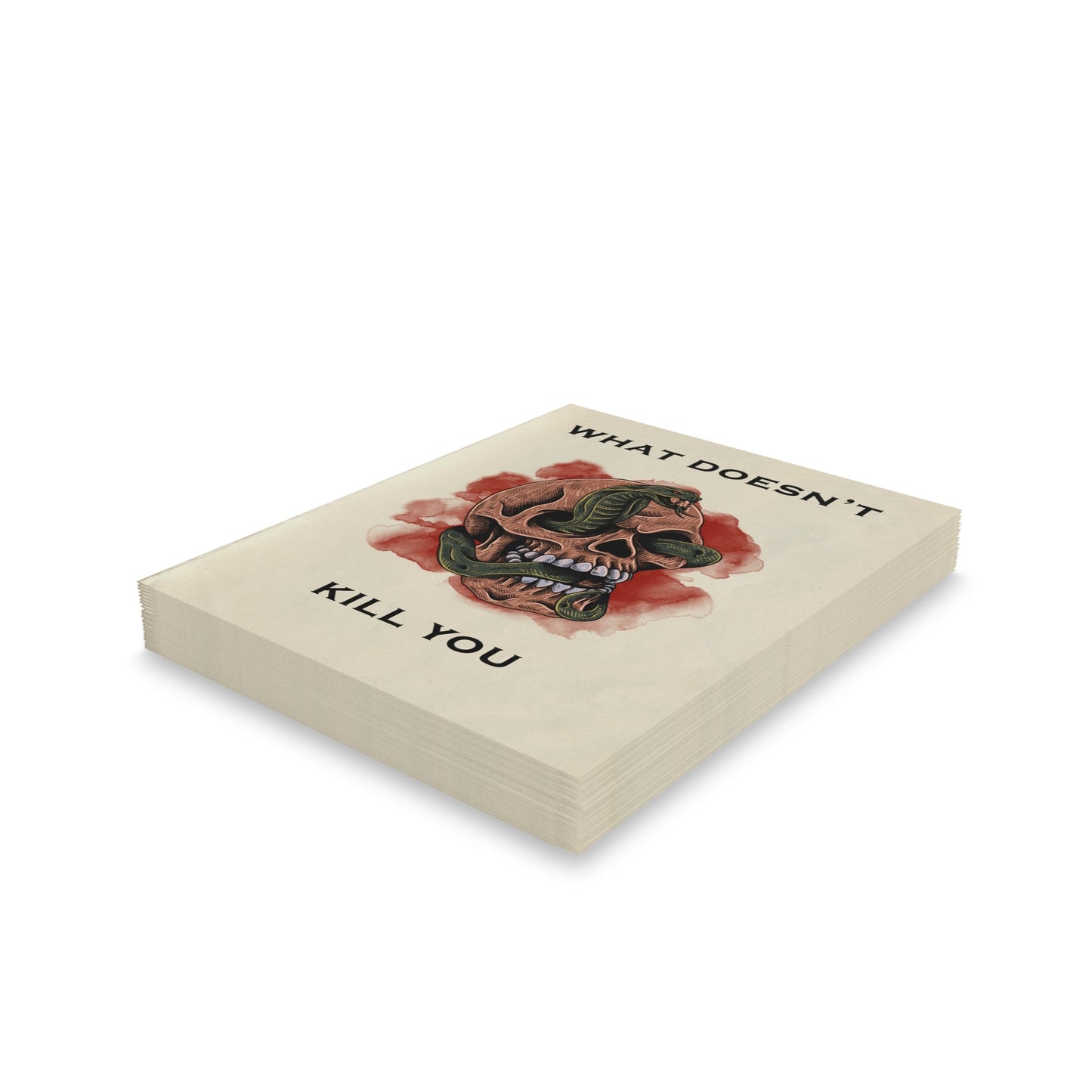 "What Doesn't Kill You" Funny Greeting Cards