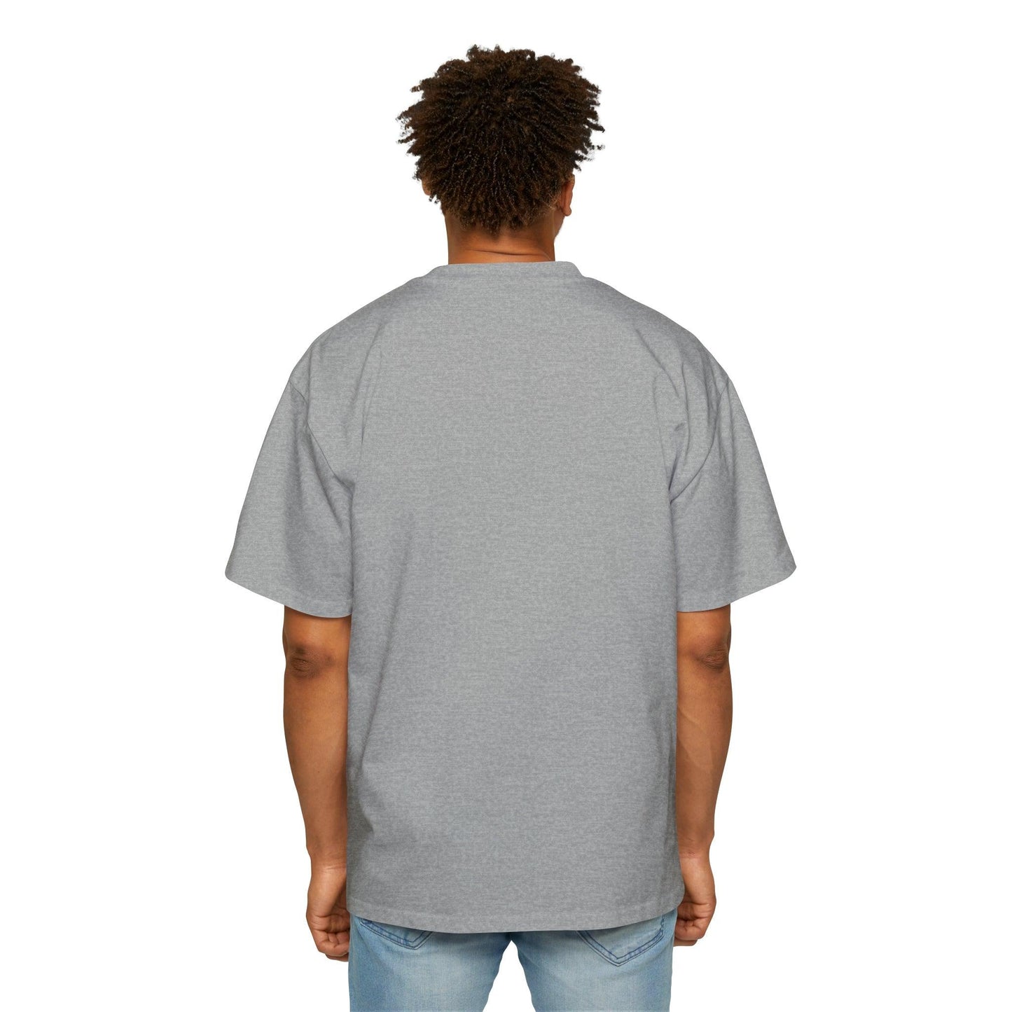 Skull Cracks Men's Heavy Oversized Tee - Lizard Vigilante