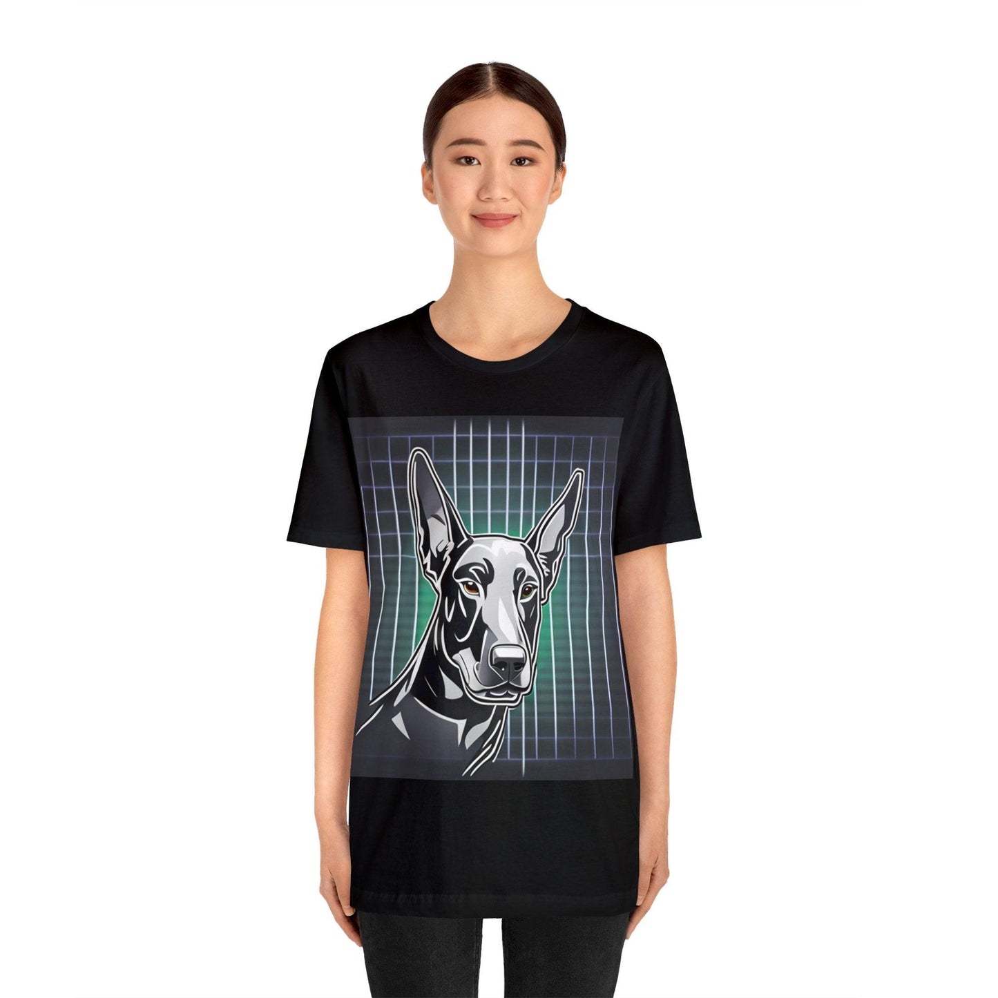 Doberman Graf Unisex Jersey Short Sleeve Tee - Lizard Vigilante