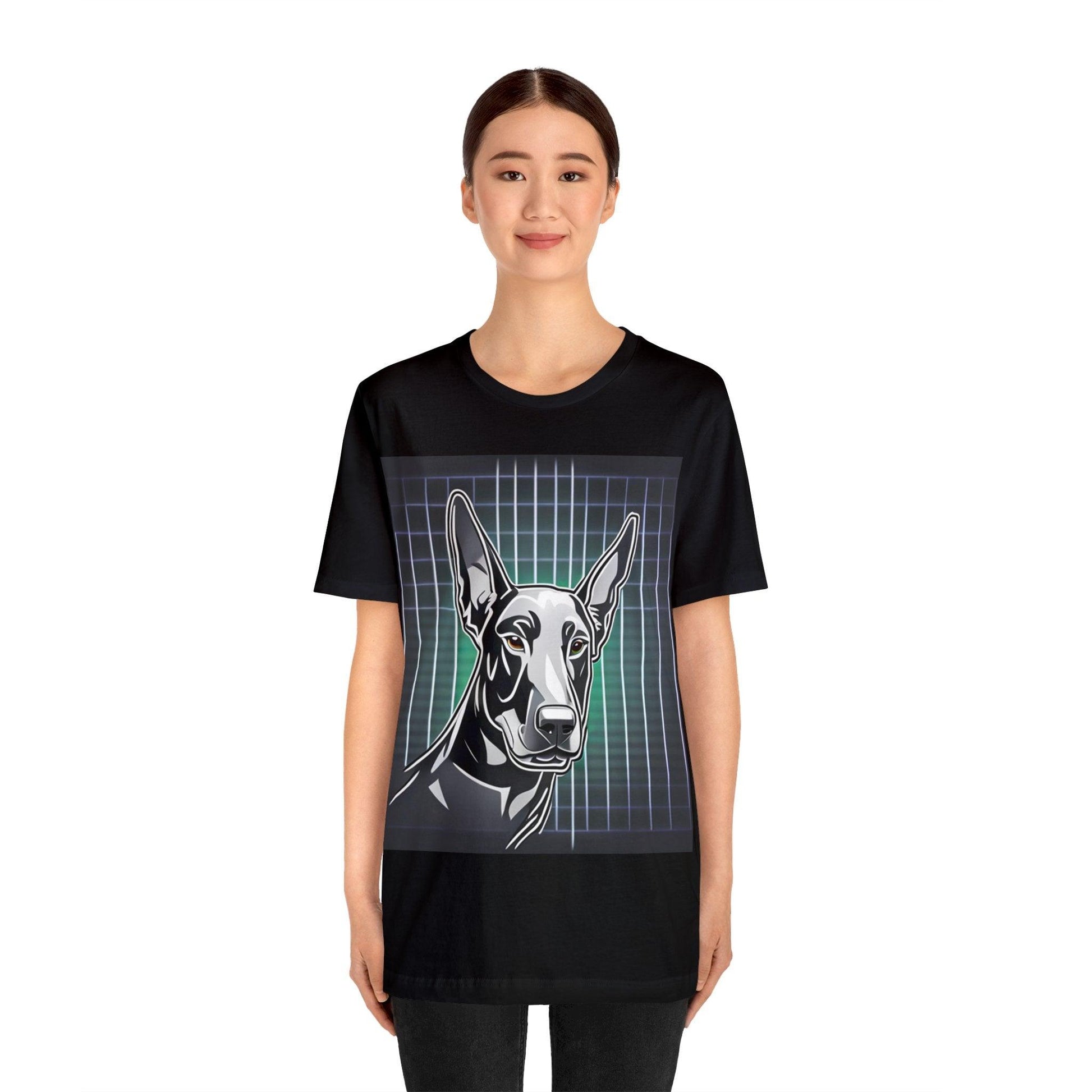 Doberman Graf Unisex Jersey Short Sleeve Tee - Lizard Vigilante