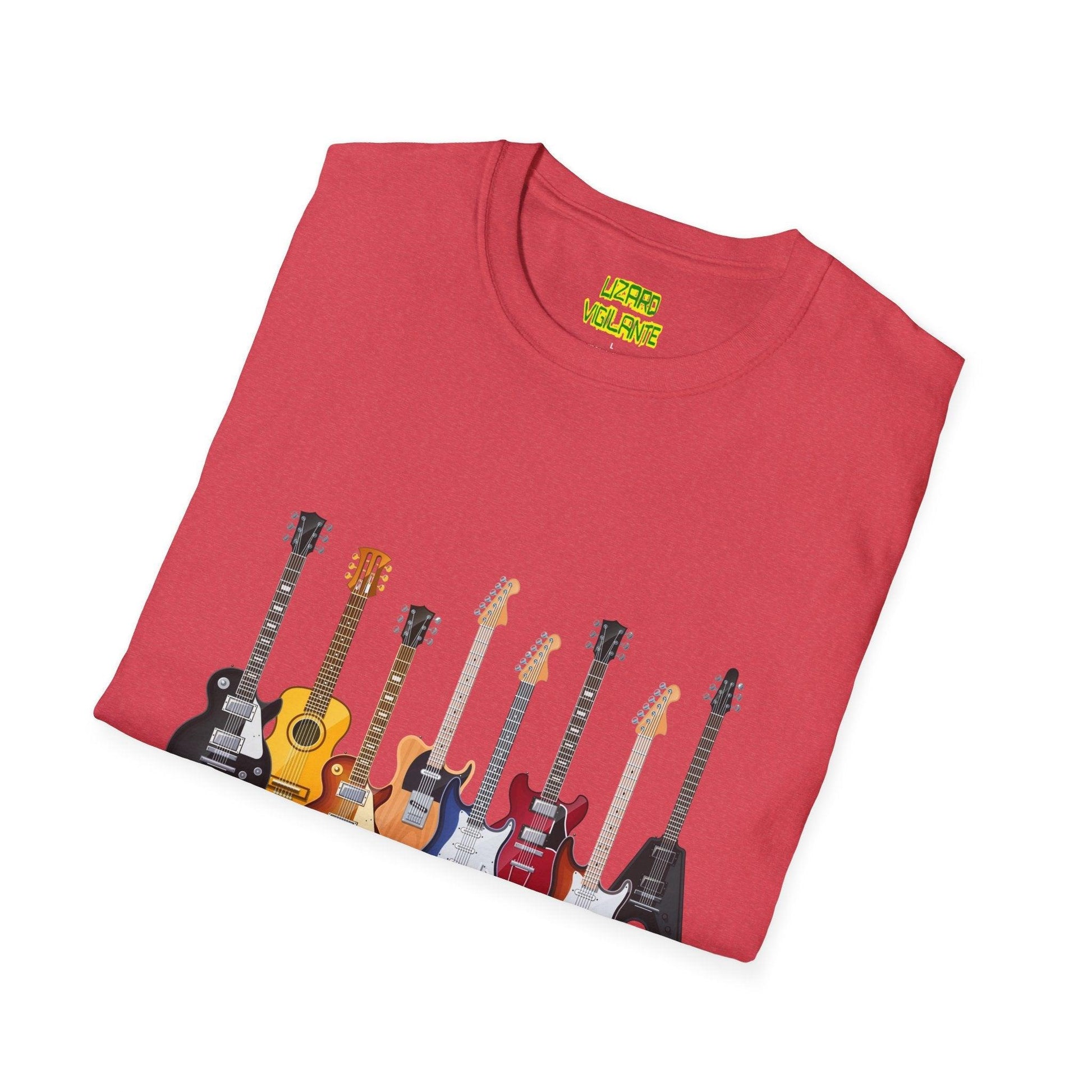 The Guitars Unisex Softstyle T-Shirt - Lizard Vigilante