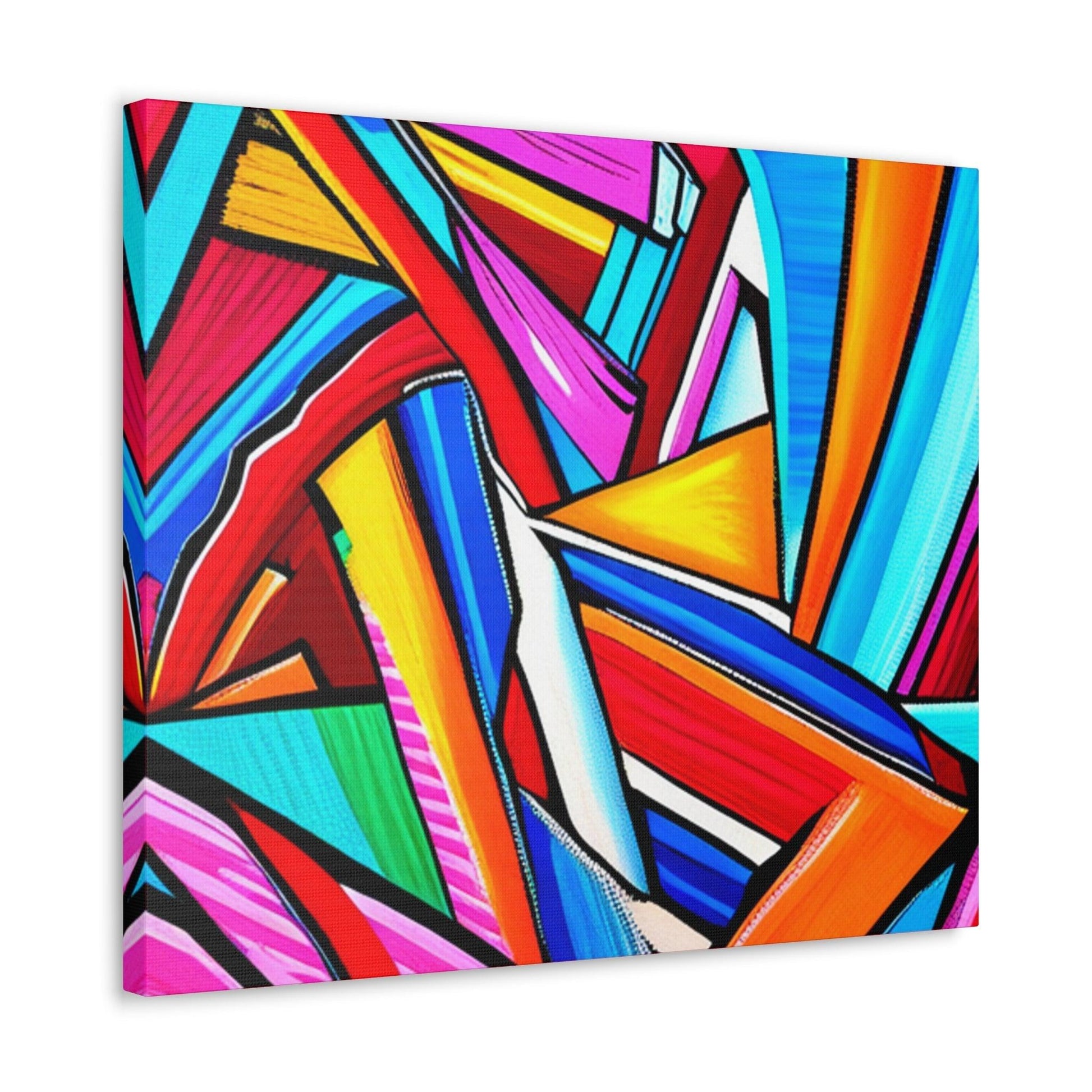 Geometrocide Canvas Gallery Wraps by Lizard Vigilante - Lizard Vigilante