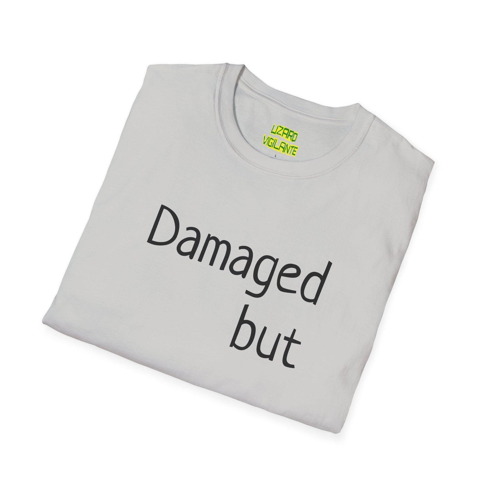 Damaged but doable. Unisex Softstyle T-Shirt - Lizard Vigilante