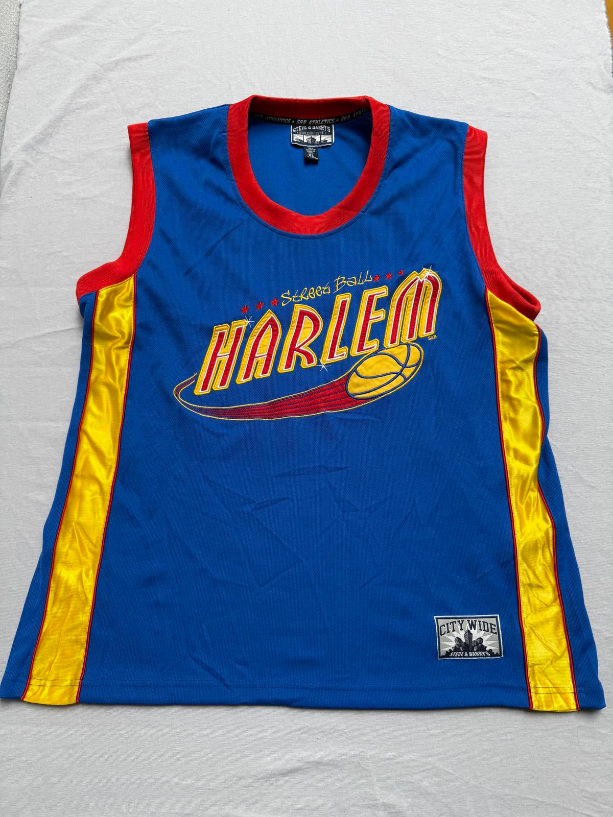 Harlem Basketball Jersey #32 Blue Red Gold XL