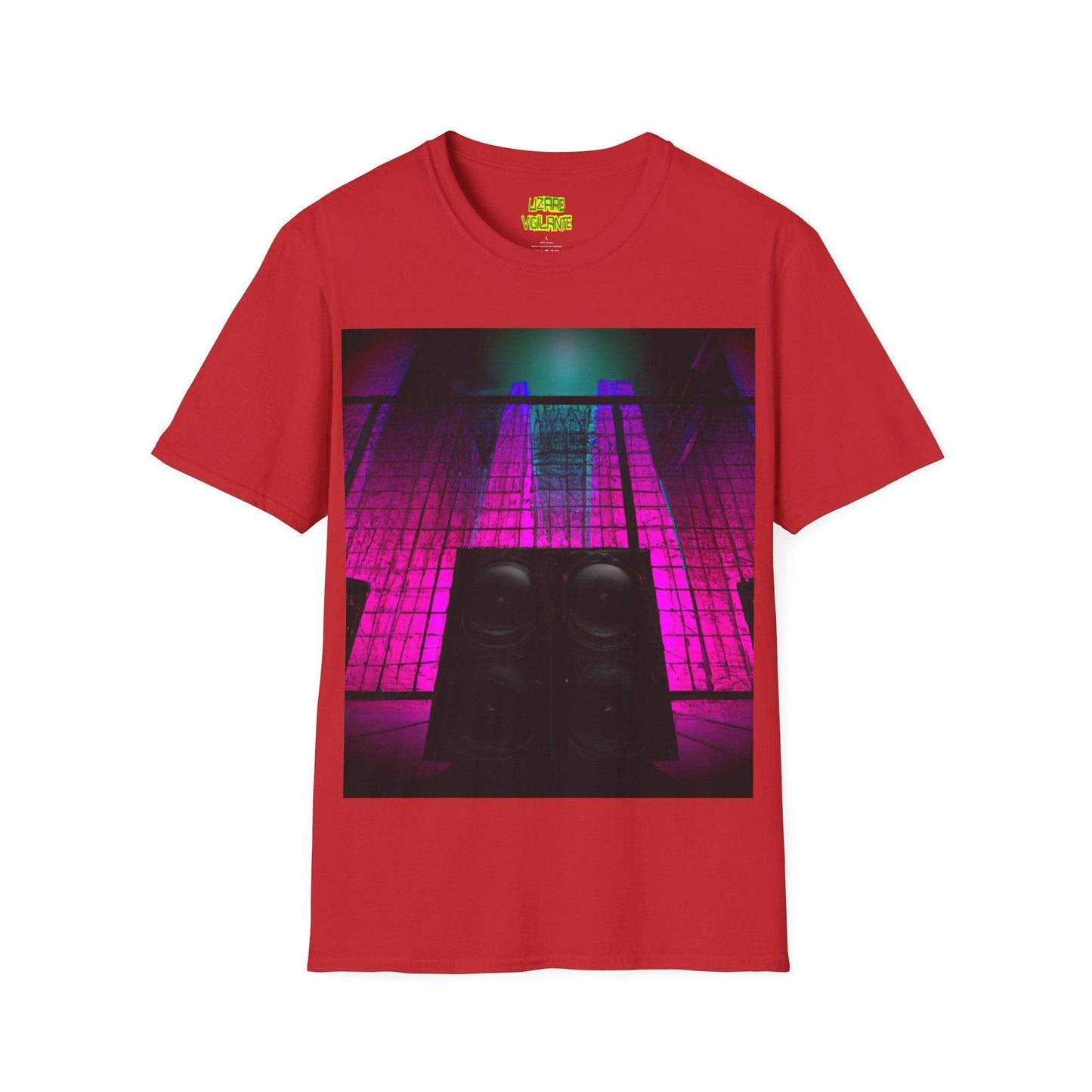 Music Prison Unisex Softstyle T-Shirt - Lizard Vigilante