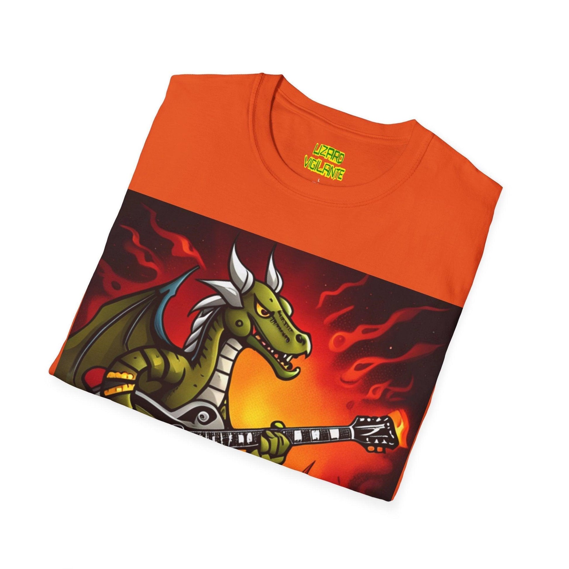 Draggin Solo Unisex Softstyle T-Shirt - Lizard Vigilante