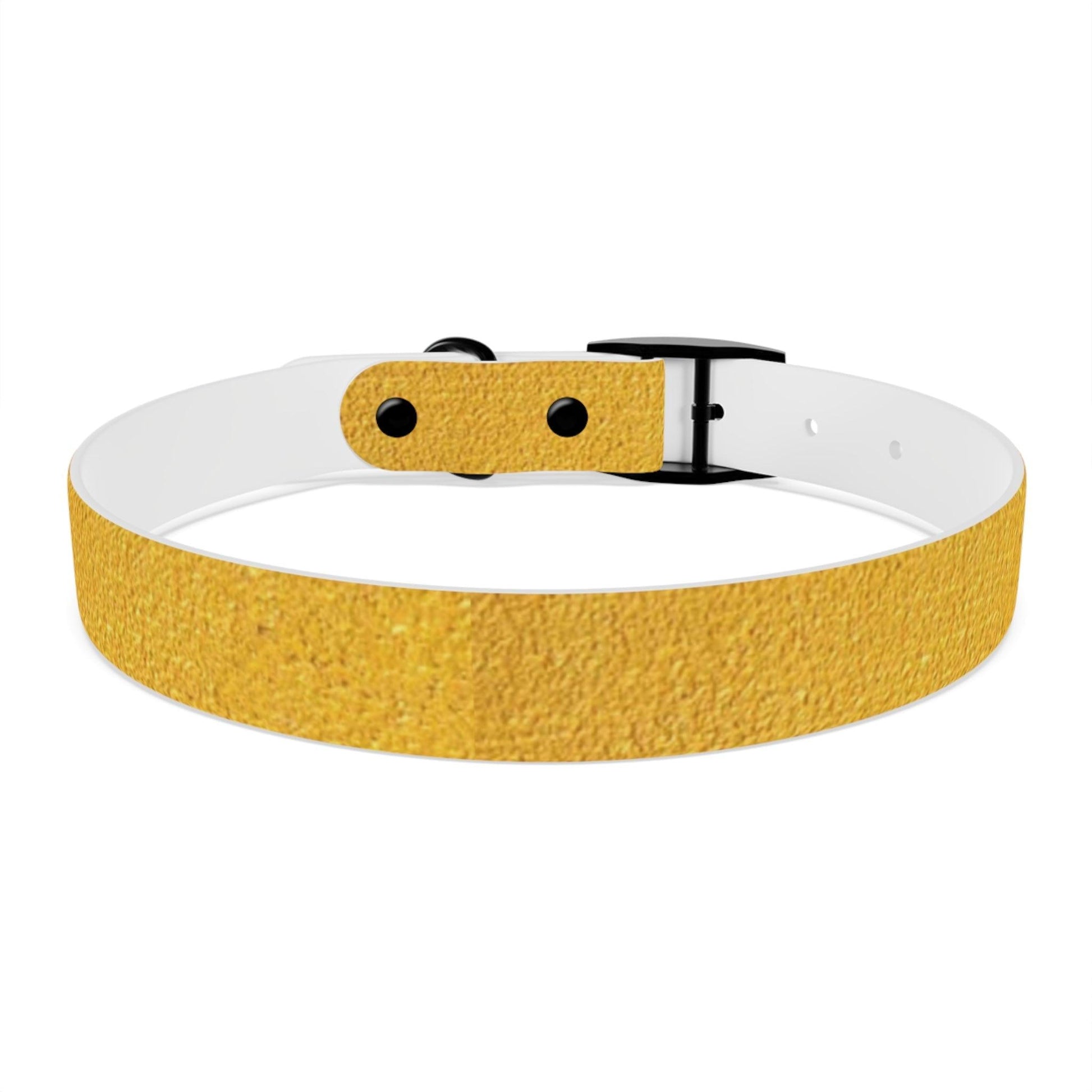 Faux Gold Dog Collar 4 Sizes S-XL - Lizard Vigilante