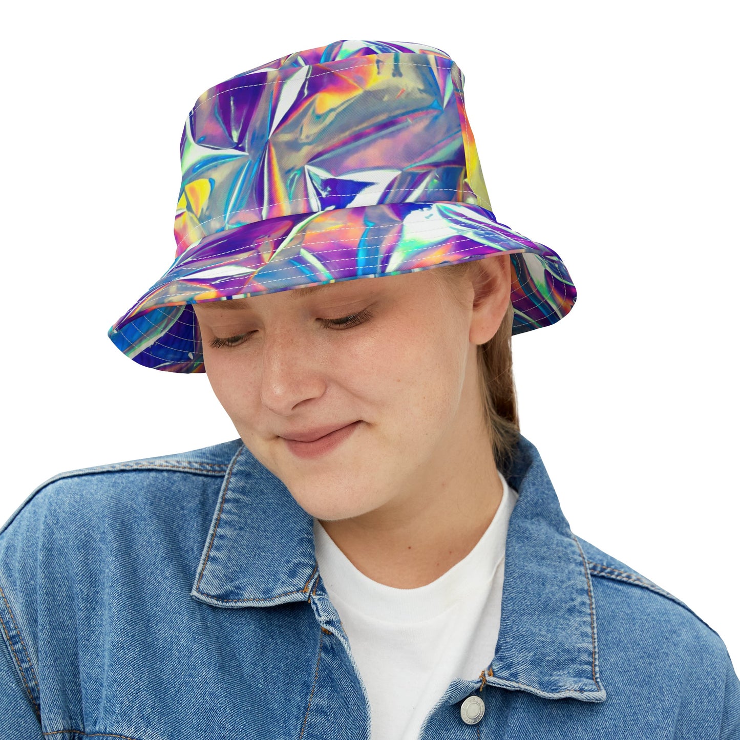 Foiled Bucket Hat (AOP) - Lizard Vigilante