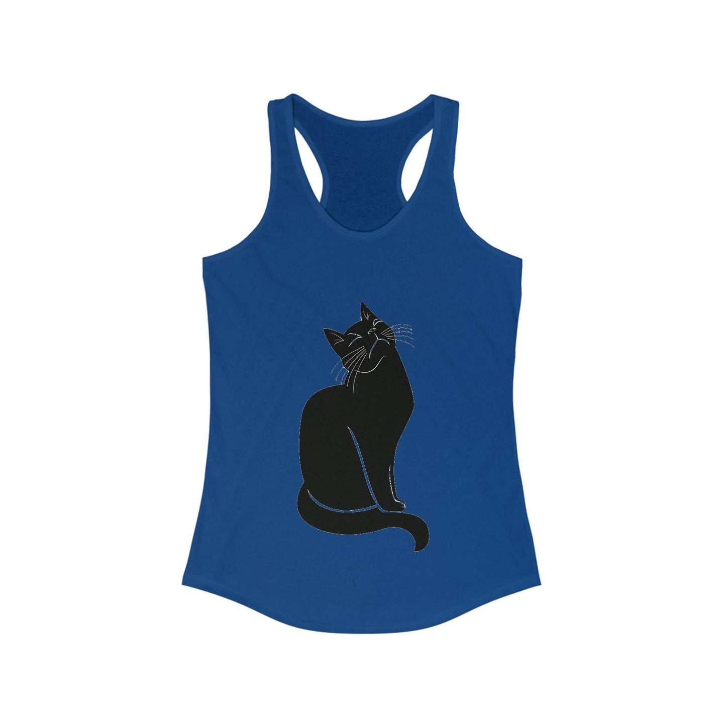 Black Cat Women's Ideal Racerback Tank - Lizard Vigilante