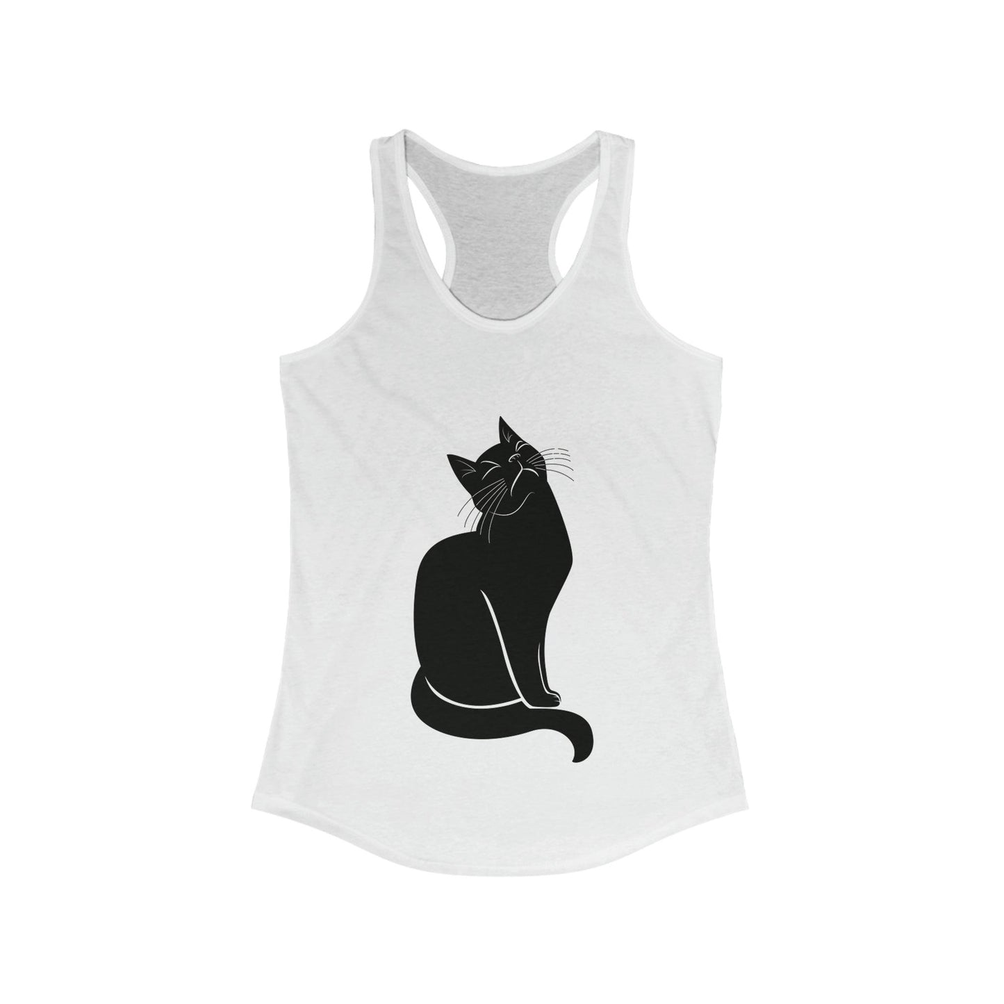 Black Cat Women's Ideal Racerback Tank - Lizard Vigilante