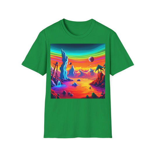 Planet Eighteen Unisex Softstyle T-Shirt - Lizard Vigilante