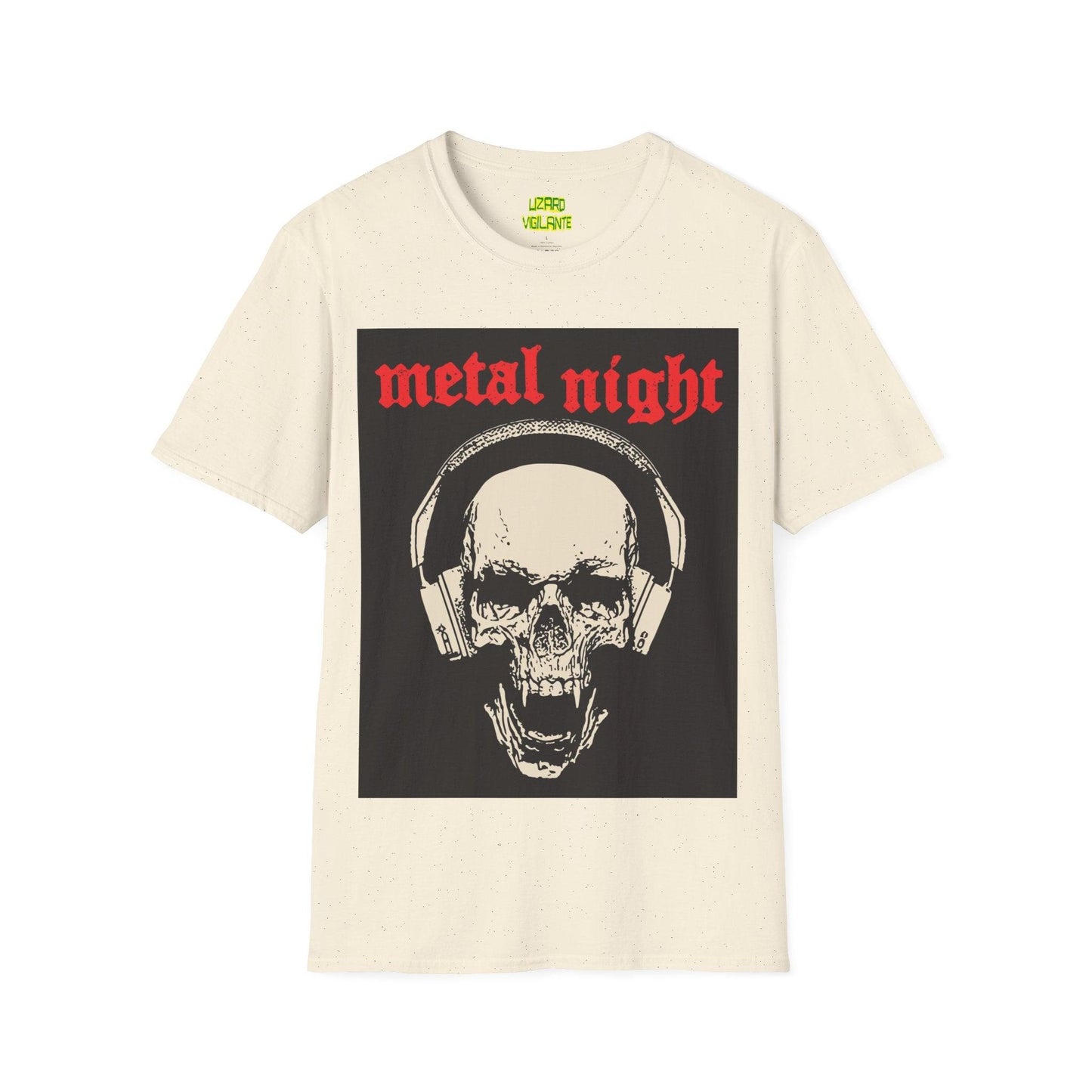 METAL NIGHT Unisex Softstyle T-Shirt - Lizard Vigilante