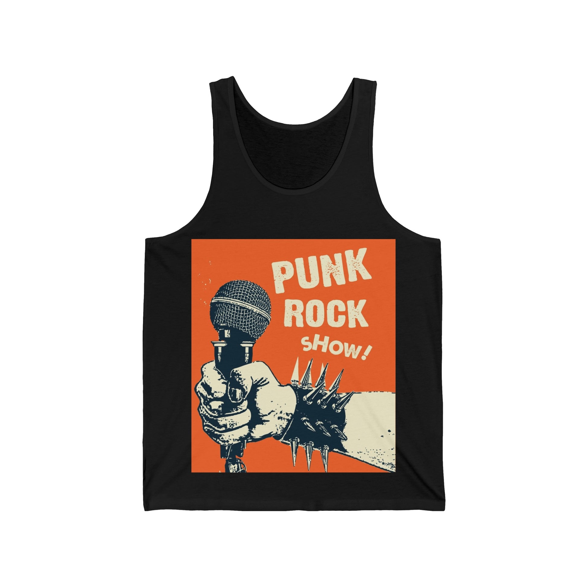 Punk Rock Show Unisex Jersey Tank - Lizard Vigilante