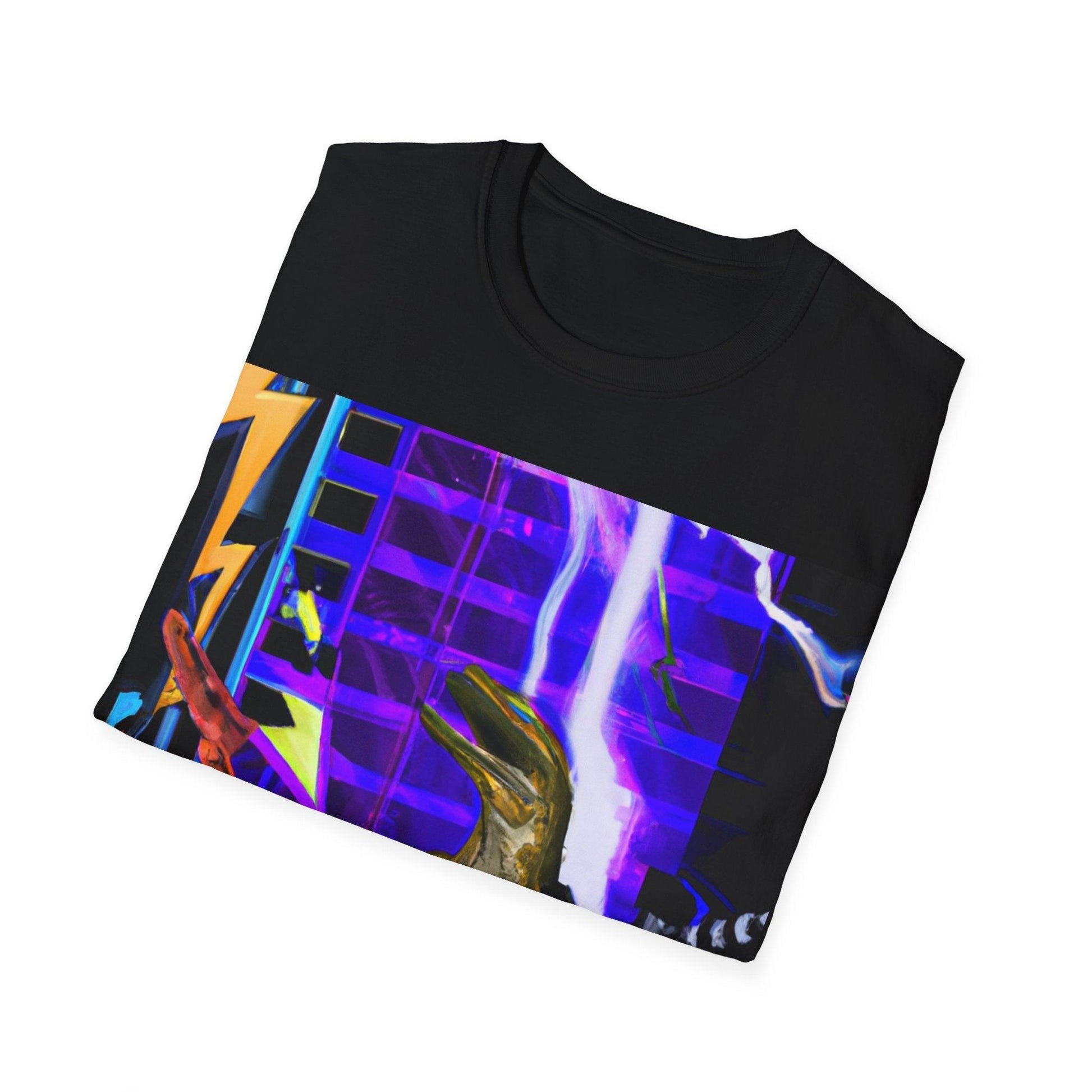 Lizard Zapped Vigilante Unisex Softstyle T-Shirt - Lizard Vigilante