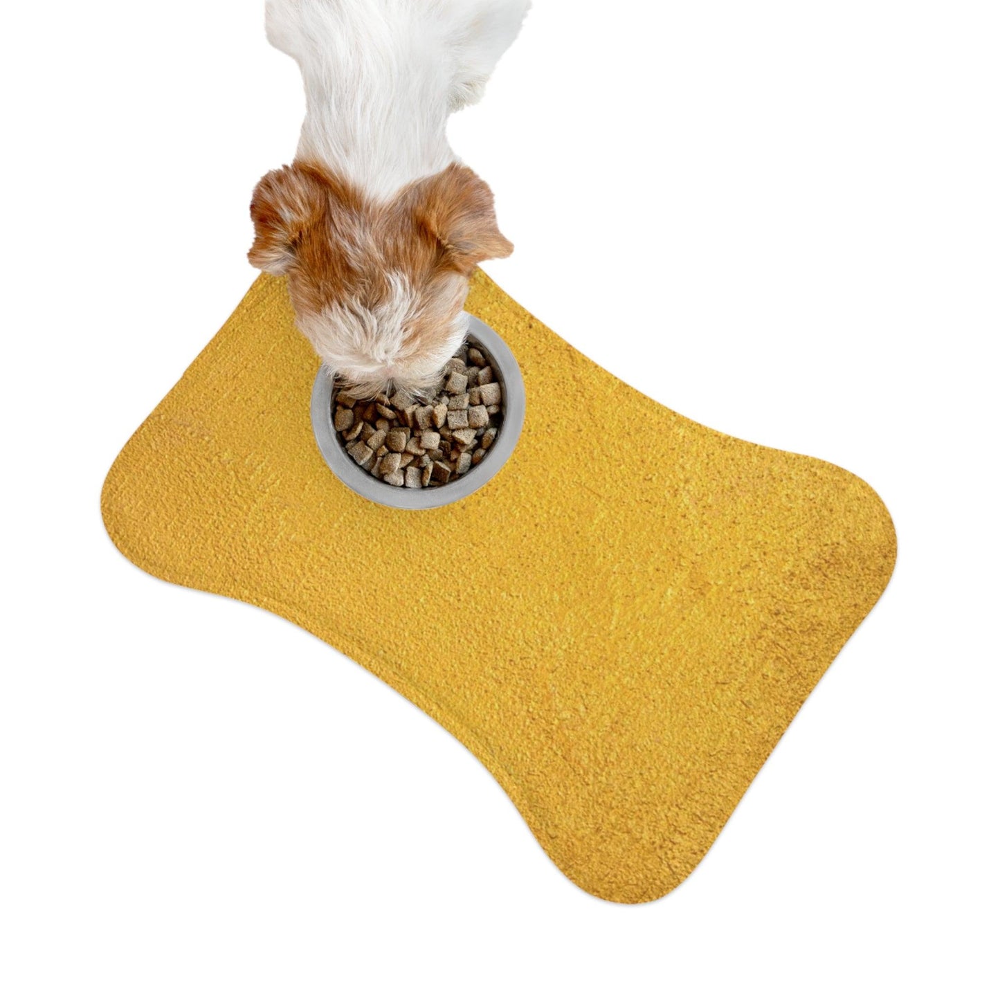 Faux Gold Cloth Pet Feeding Mats - Lizard Vigilante