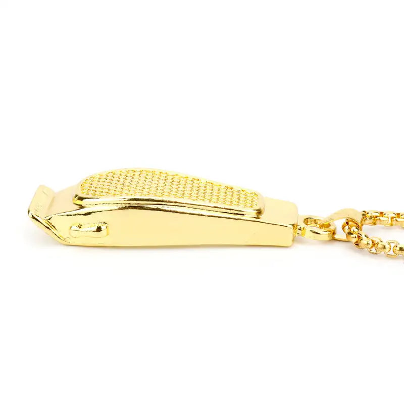 Creative Barber Shop Wash Cut And Shave Head Clippers Pendant Necklace