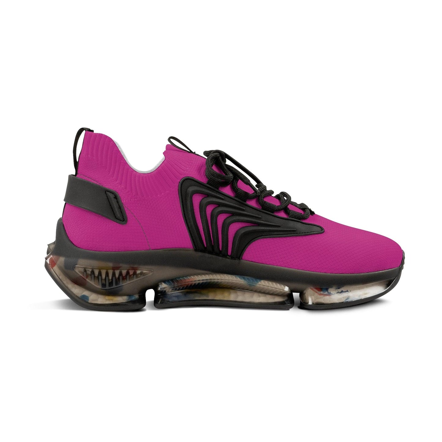 Men's Mesh Sneakers - Pink - Lizard Vigilante