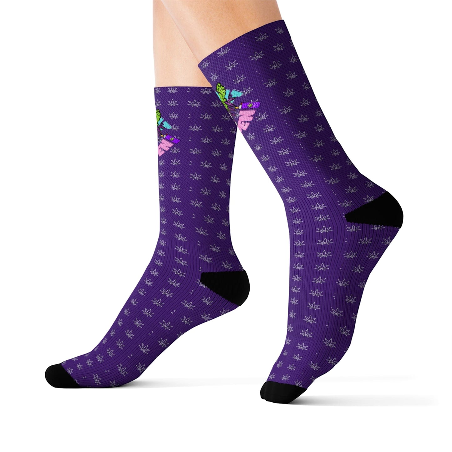 Make It Happen Weed Socks