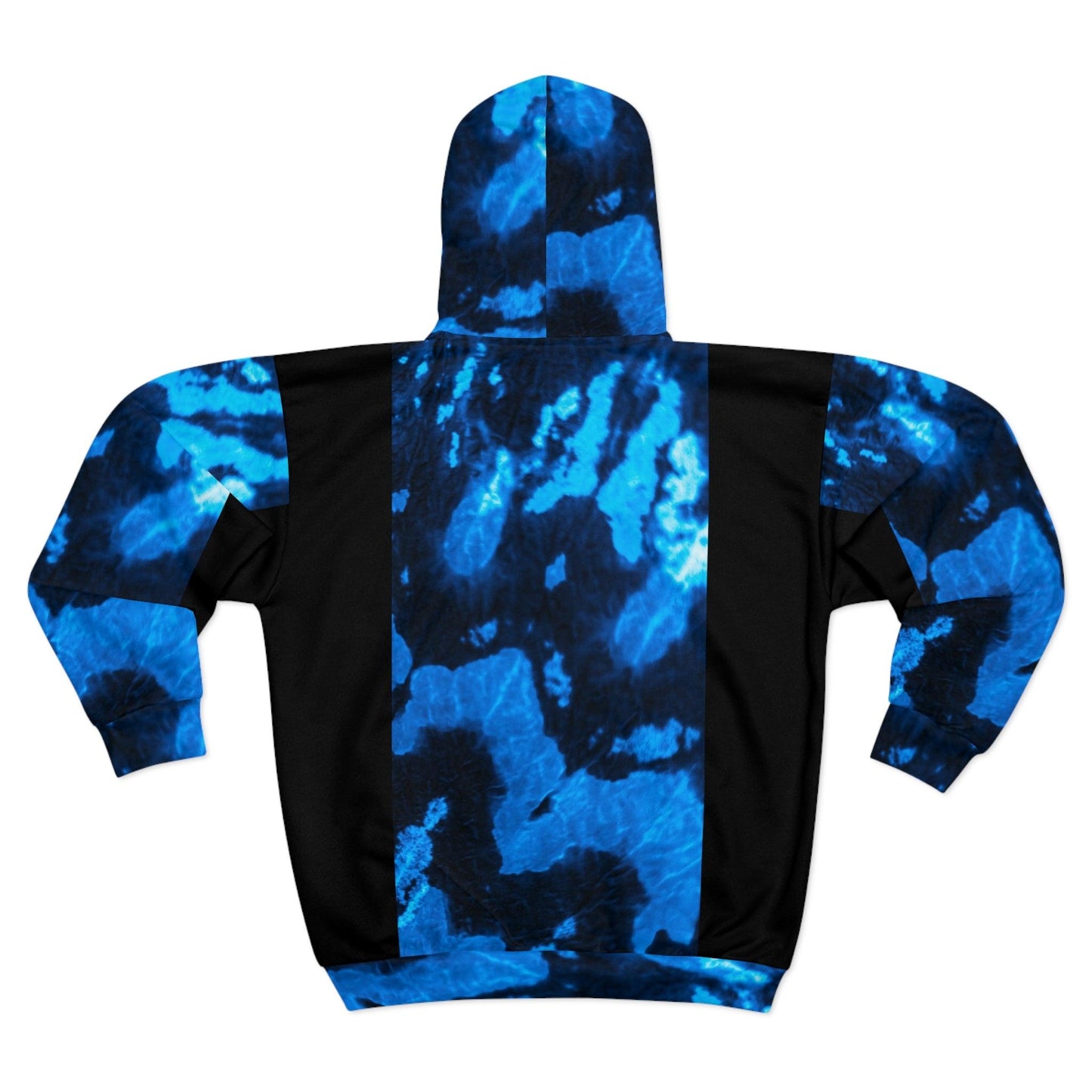 Blue Lava Unisex Zip Hoodie - Lizard Vigilante