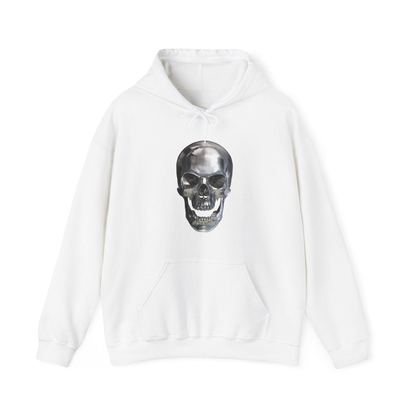 Shining Skull Unisex Heavy Blend™ Hooded Sweatshirt - Lizard Vigilante