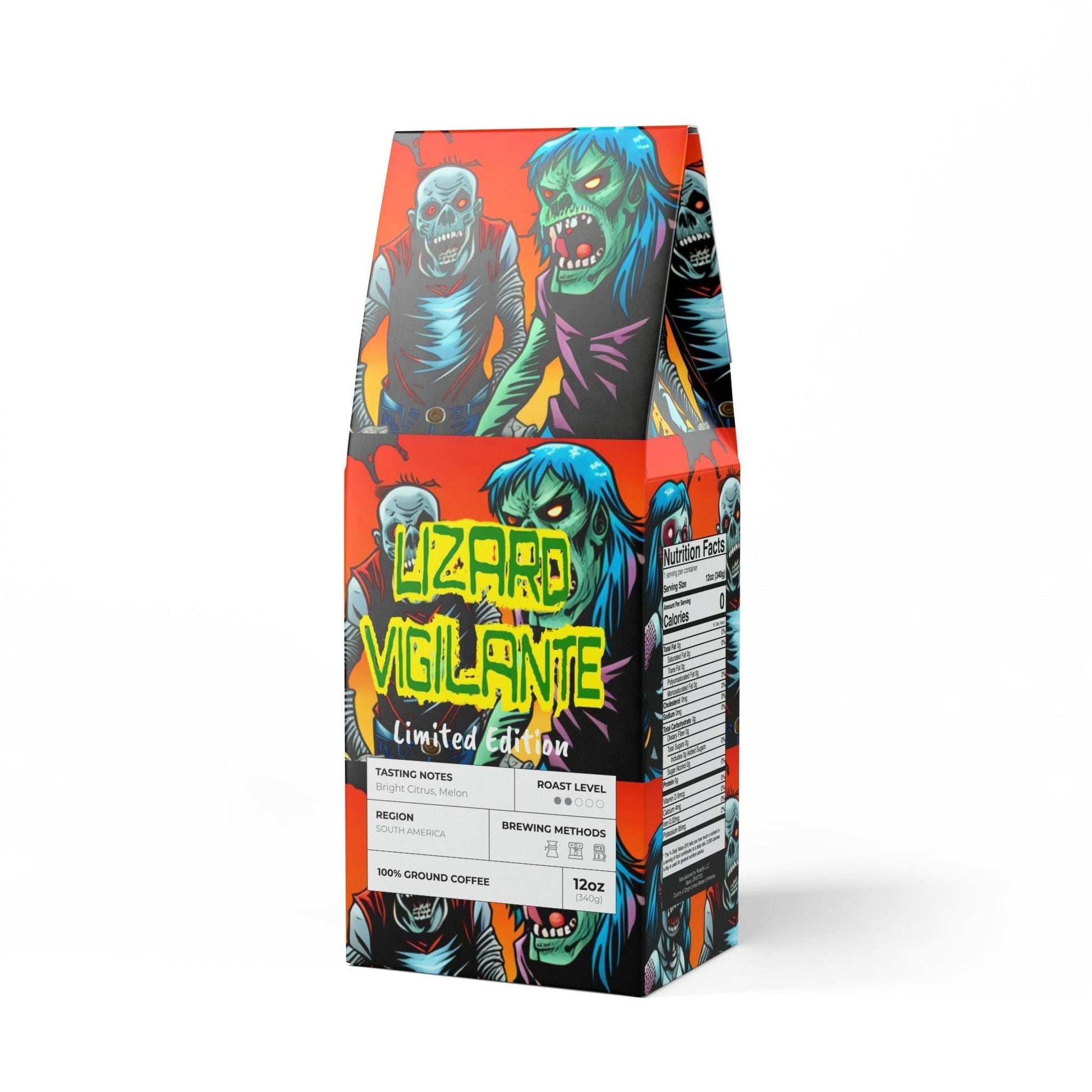 Lizard Vigilante Limited Edition Colombia Single Origin Coffee (Light-Medium Roast) - Premium Food & Beverages from Printify - Just $39.69! Shop now at Lizard Vigilante