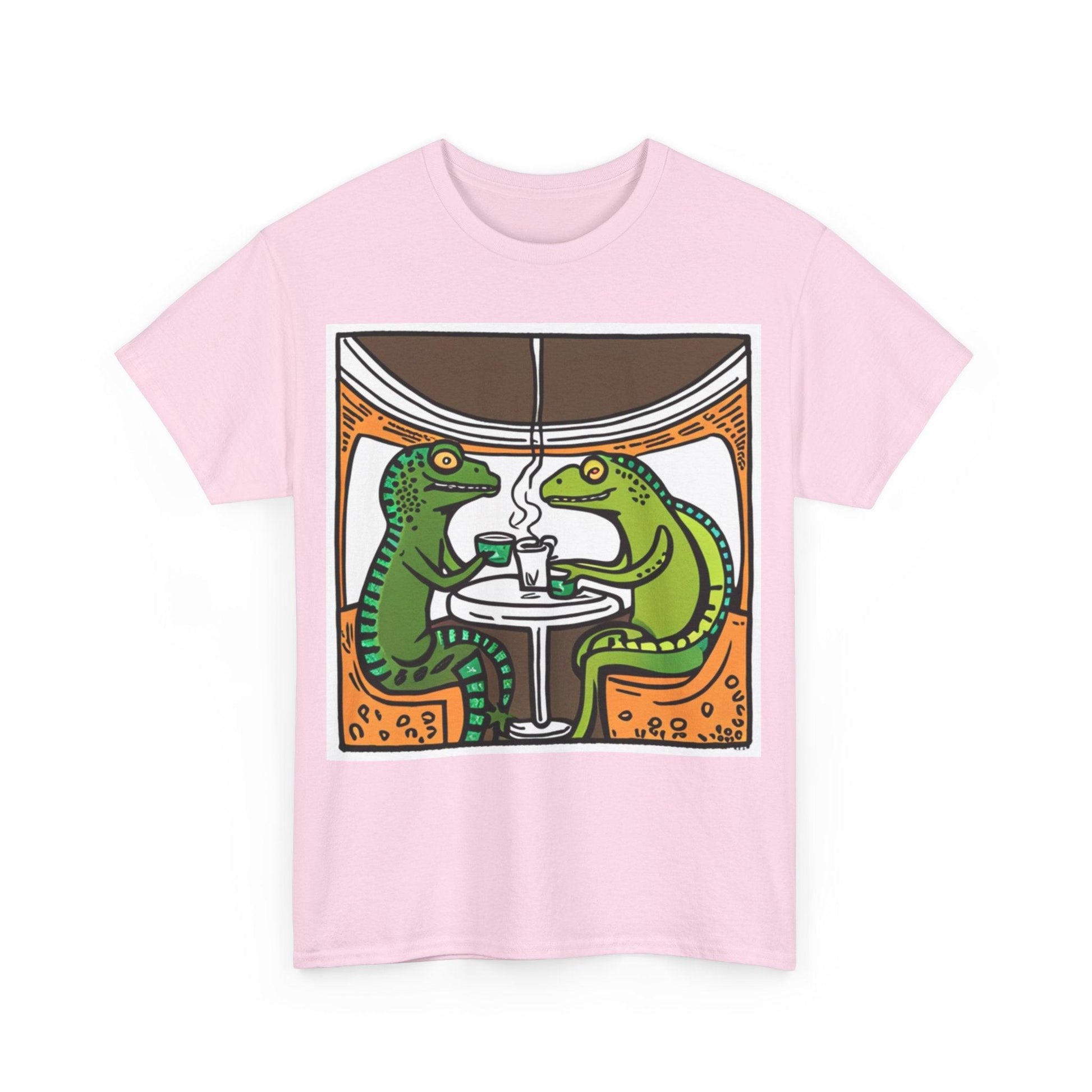 HQ Coffee Brk Unisex Heavy Cotton Tee - Lizard Vigilante