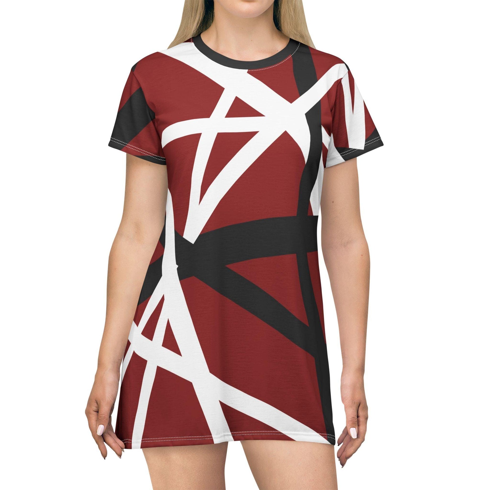 The Edward T-Shirt Dress - Premium All Over Prints from Printify - Just $45.68! Shop now at Lizard Vigilante