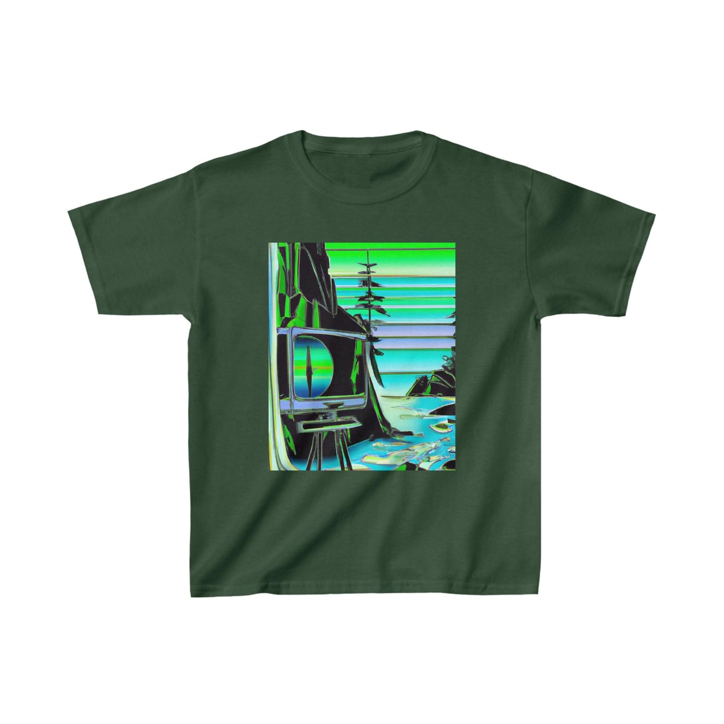 TVtv Kids Heavy Cotton™ Tee - Lizard Vigilante