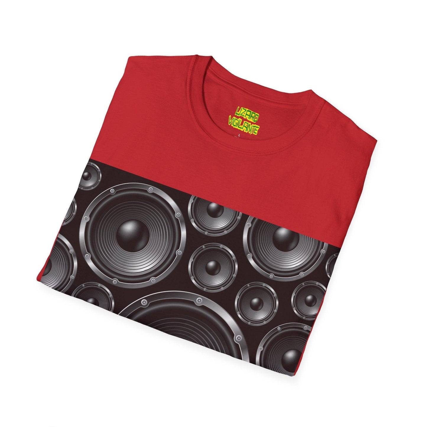 Bluetooth Speakers Unisex Softstyle T-Shirt - Lizard Vigilante