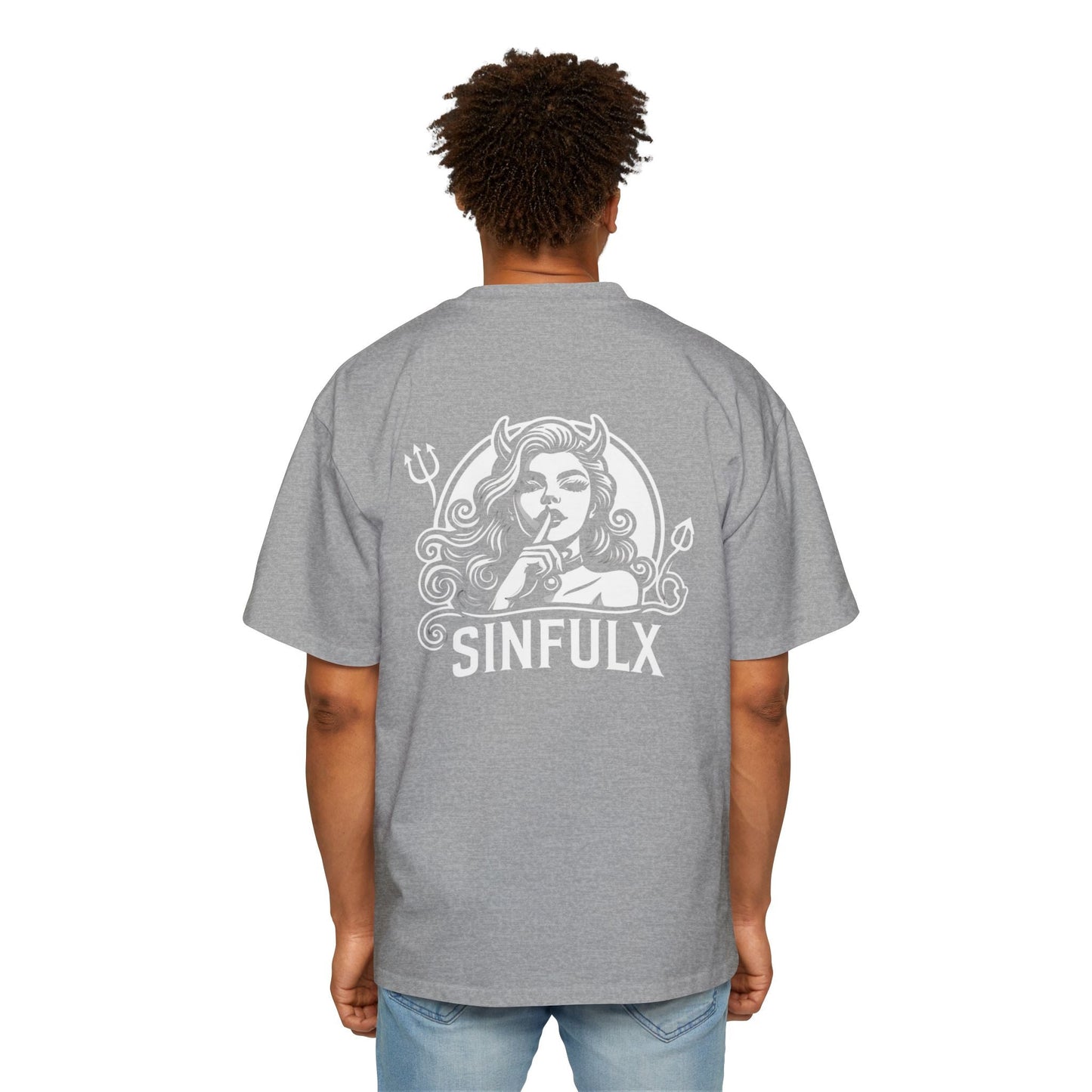 EA Men's Oversized SX Logo Graphic Tee