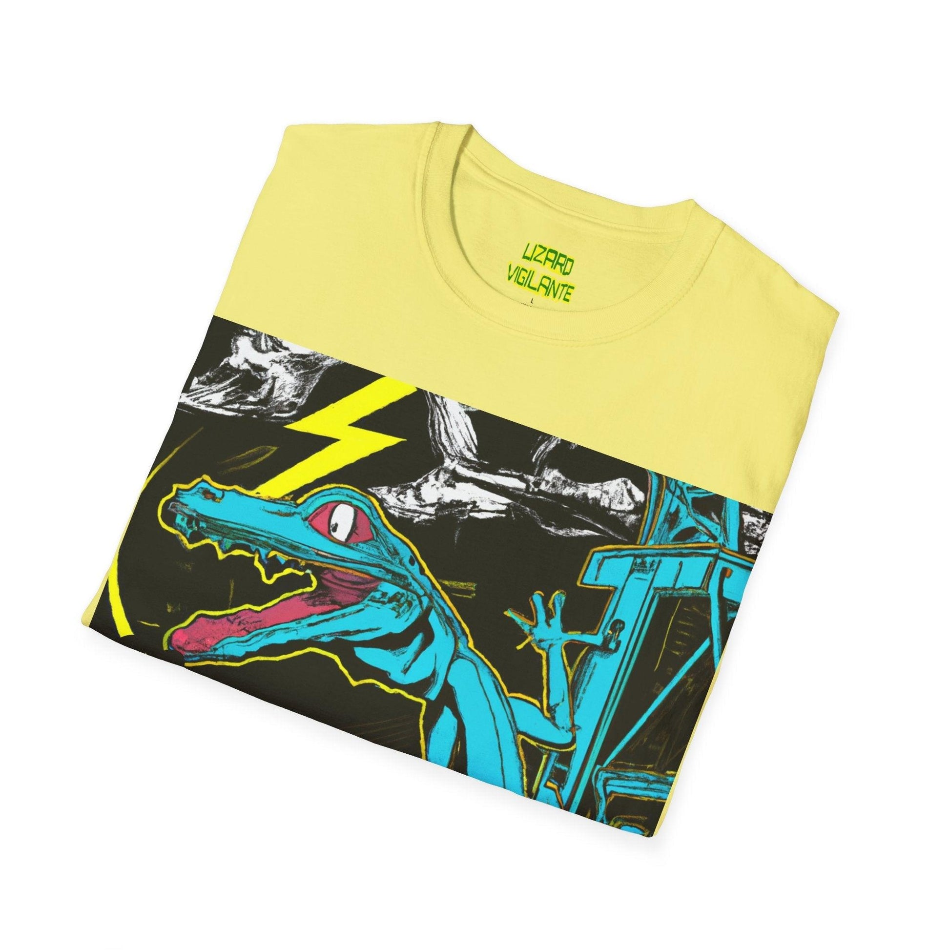 Lizard Vigilante Cens Unisex Softstyle T-Shirt - Lizard Vigilante