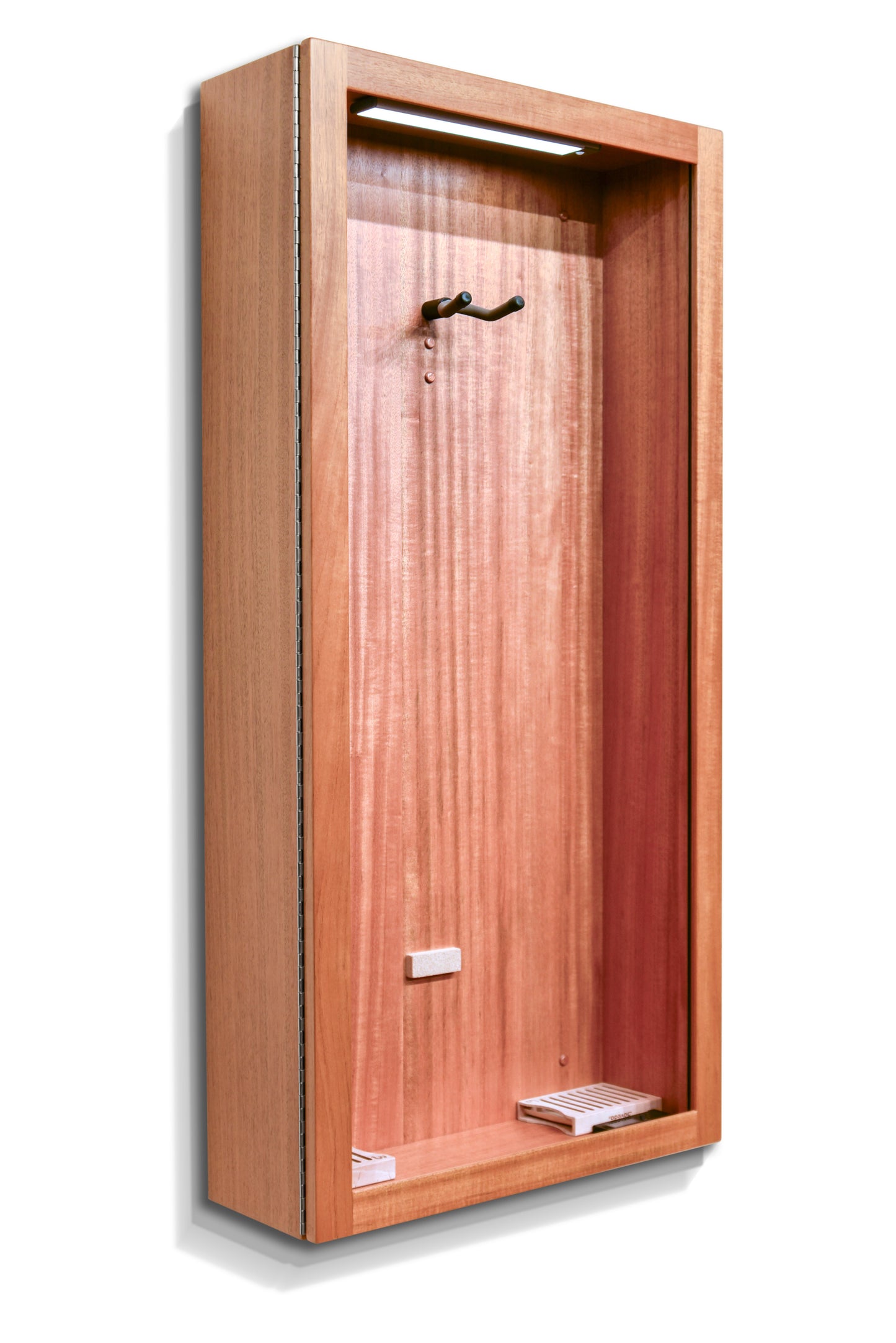 ClimaCase Rectangle Humidor - African Mahogany (Quarter Sawn)