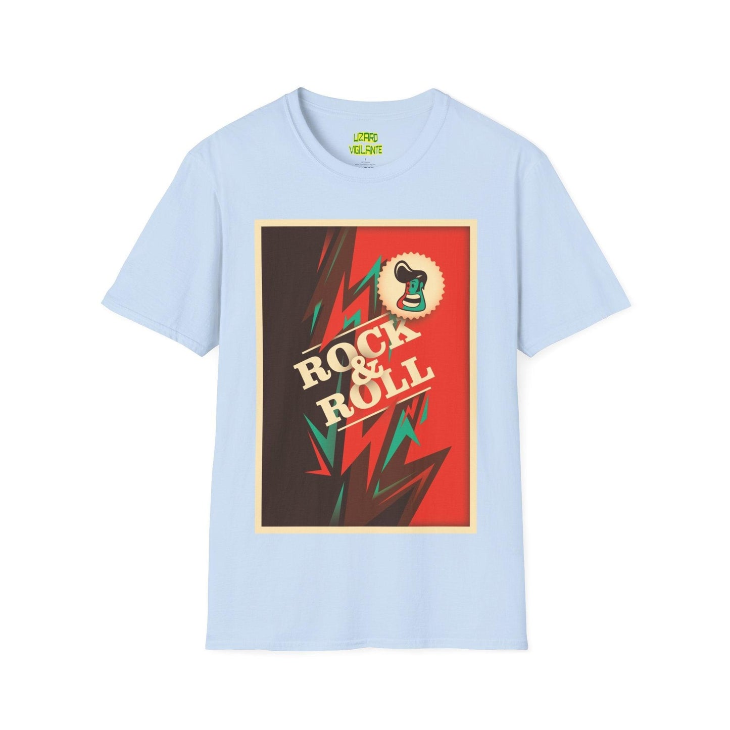 Rock & Roll Pomp Unisex Softstyle T-Shirt - Lizard Vigilante