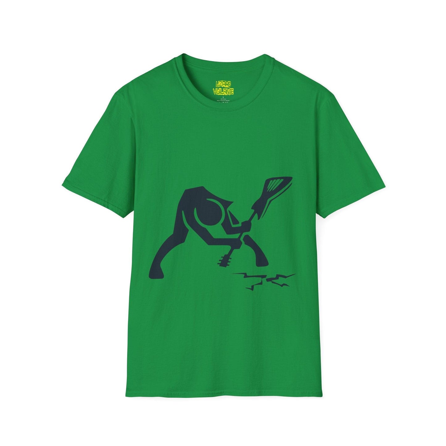 Guitar Smash Unisex Softstyle T-Shirt - Lizard Vigilante