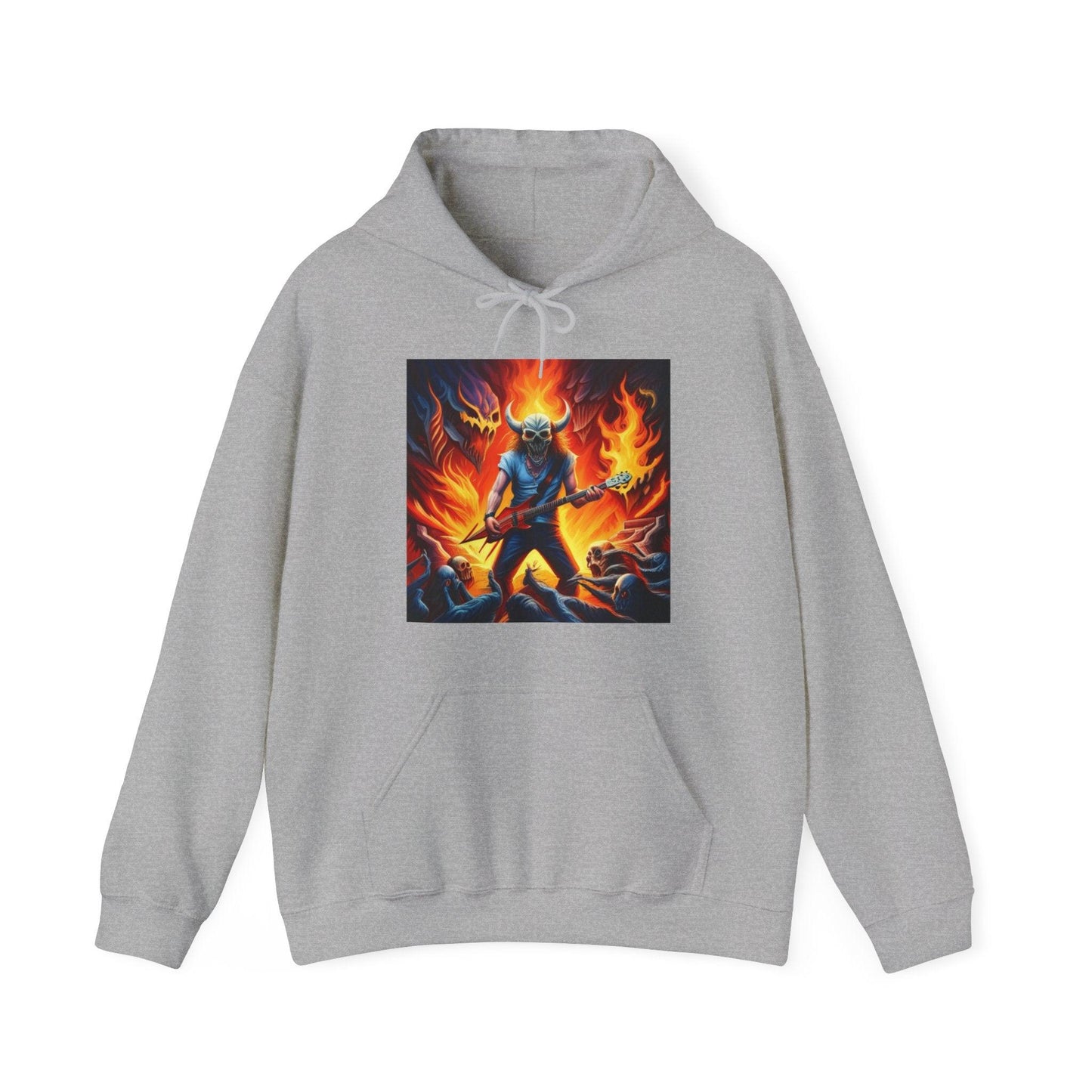 MegaSpikes Unisex Heavy Blend™ Hooded Sweatshirt - Lizard Vigilante