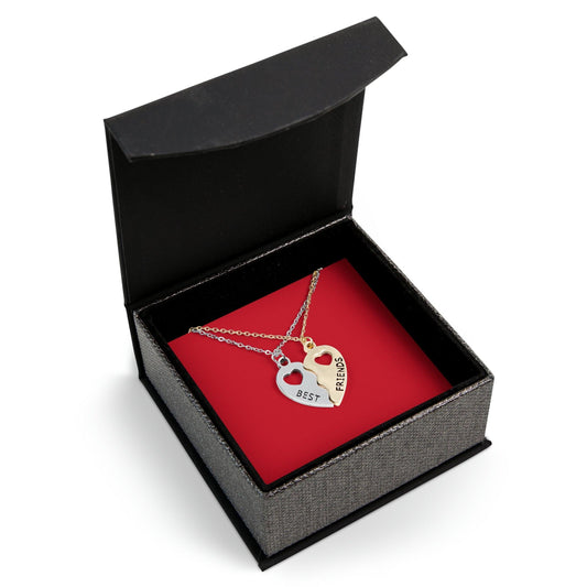 BFF Half Heart Necklace Set - Lizard Vigilante