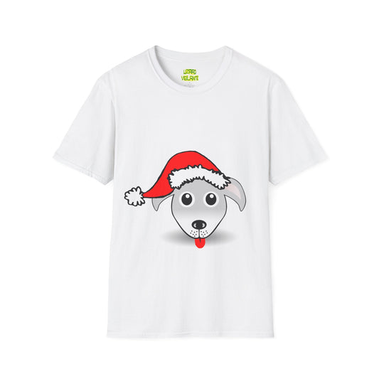 Santa Dog Unisex Softstyle T-Shirt - Lizard Vigilante